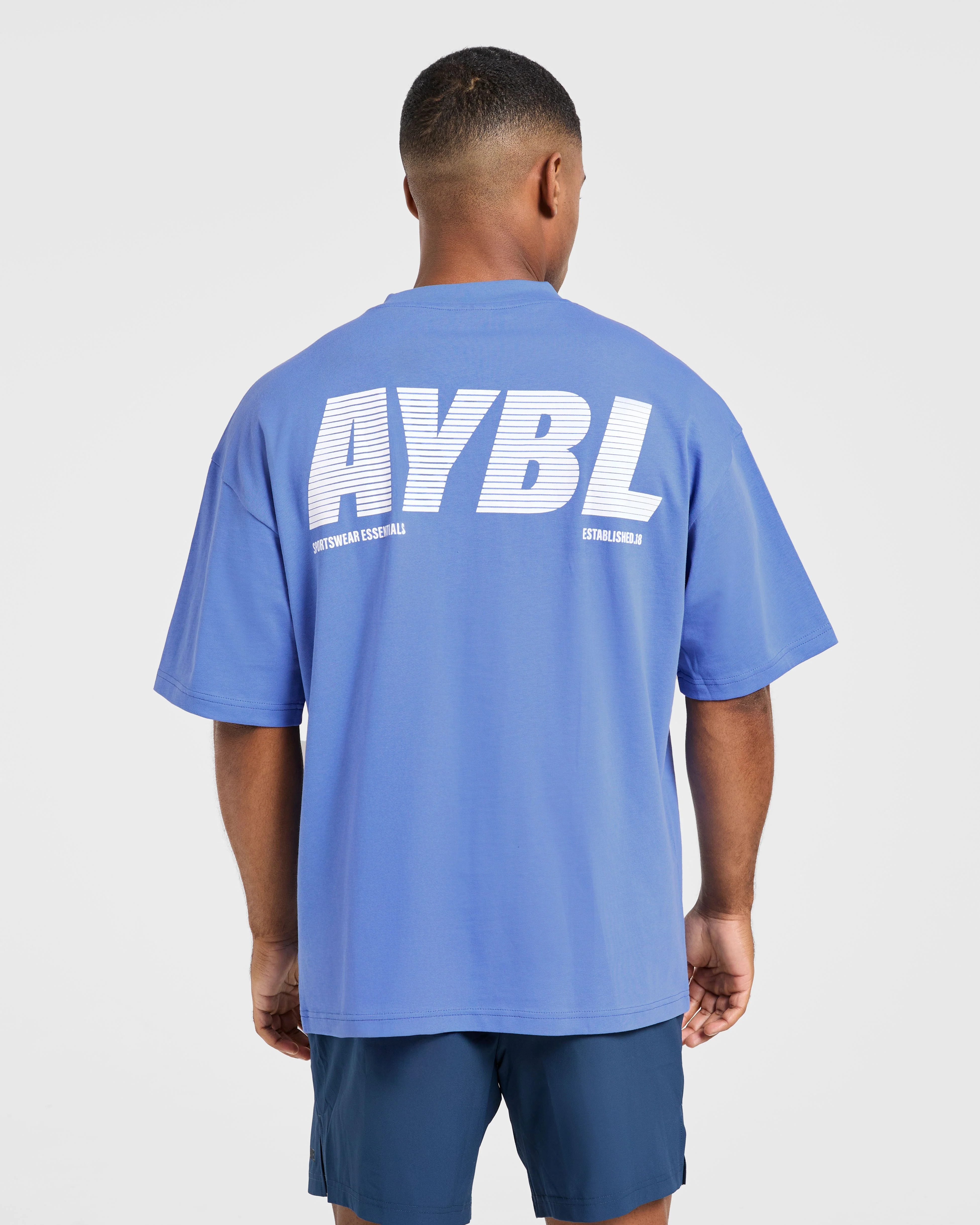 Sportswear Essentials Oversized T Shirt - Indigo Bleu