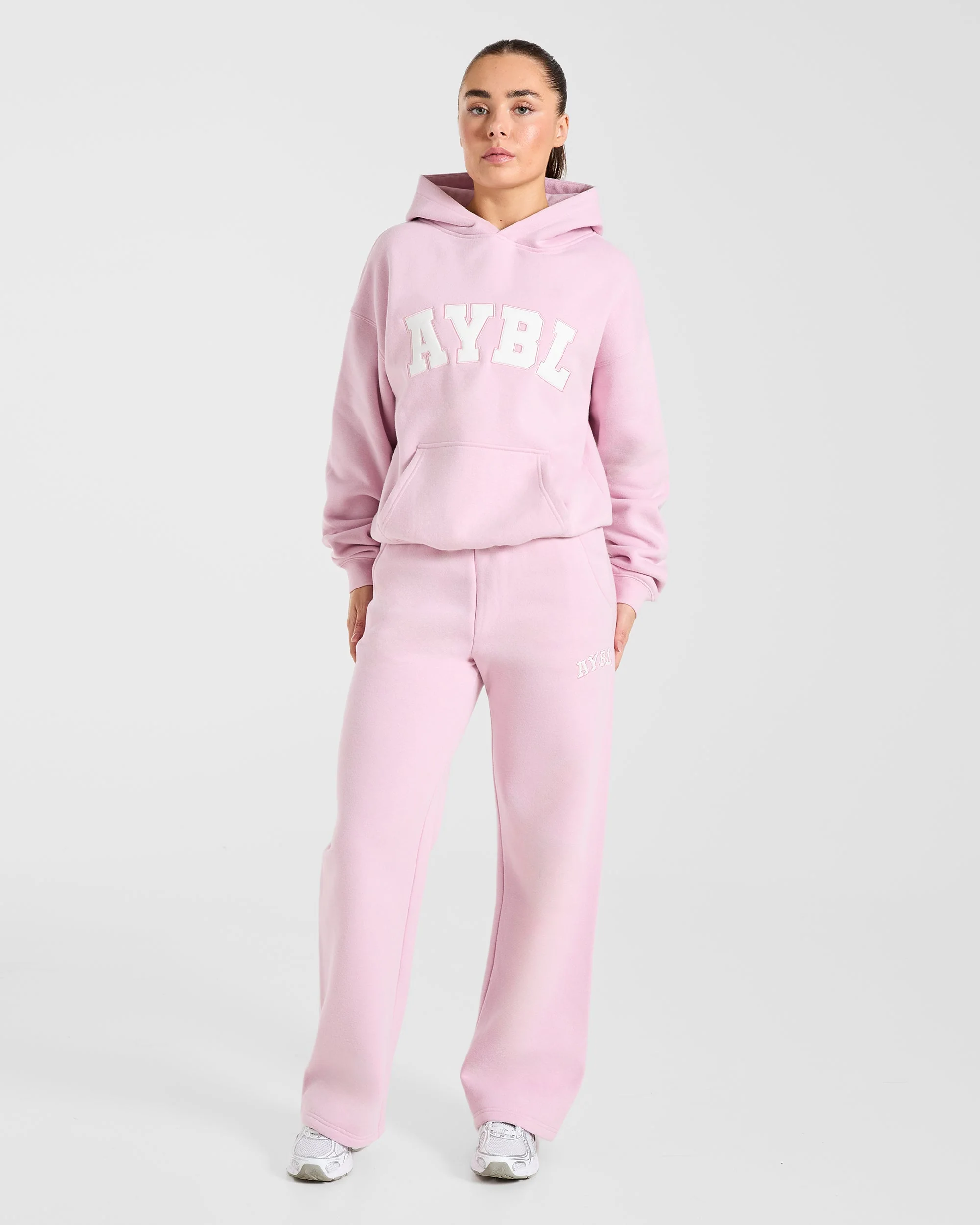 Varsity 2.0 Oversized Hoodie - Iced Rose - Image 3