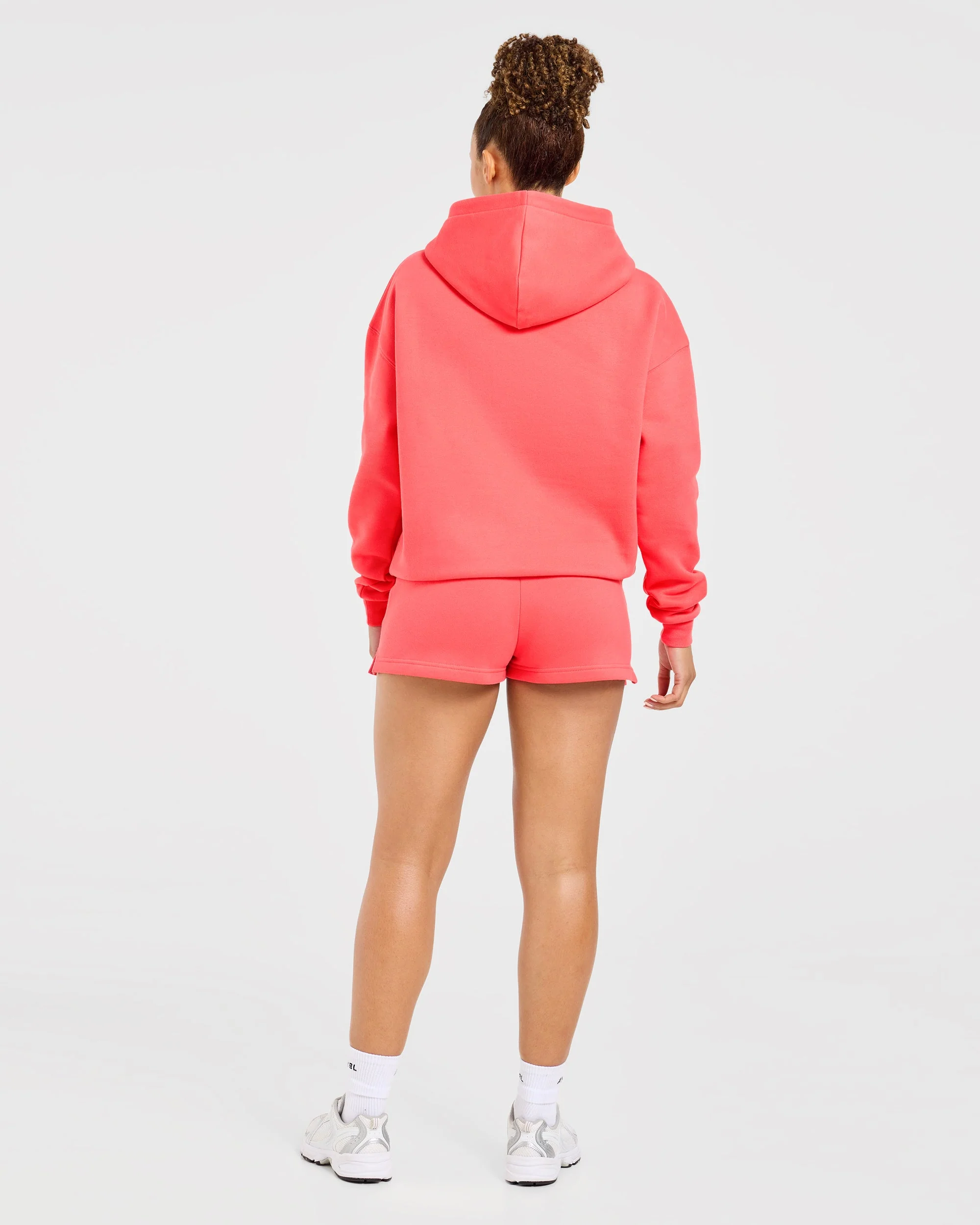 Varsity 2.0 Oversized Hoodie - Summer Coral - Image 4