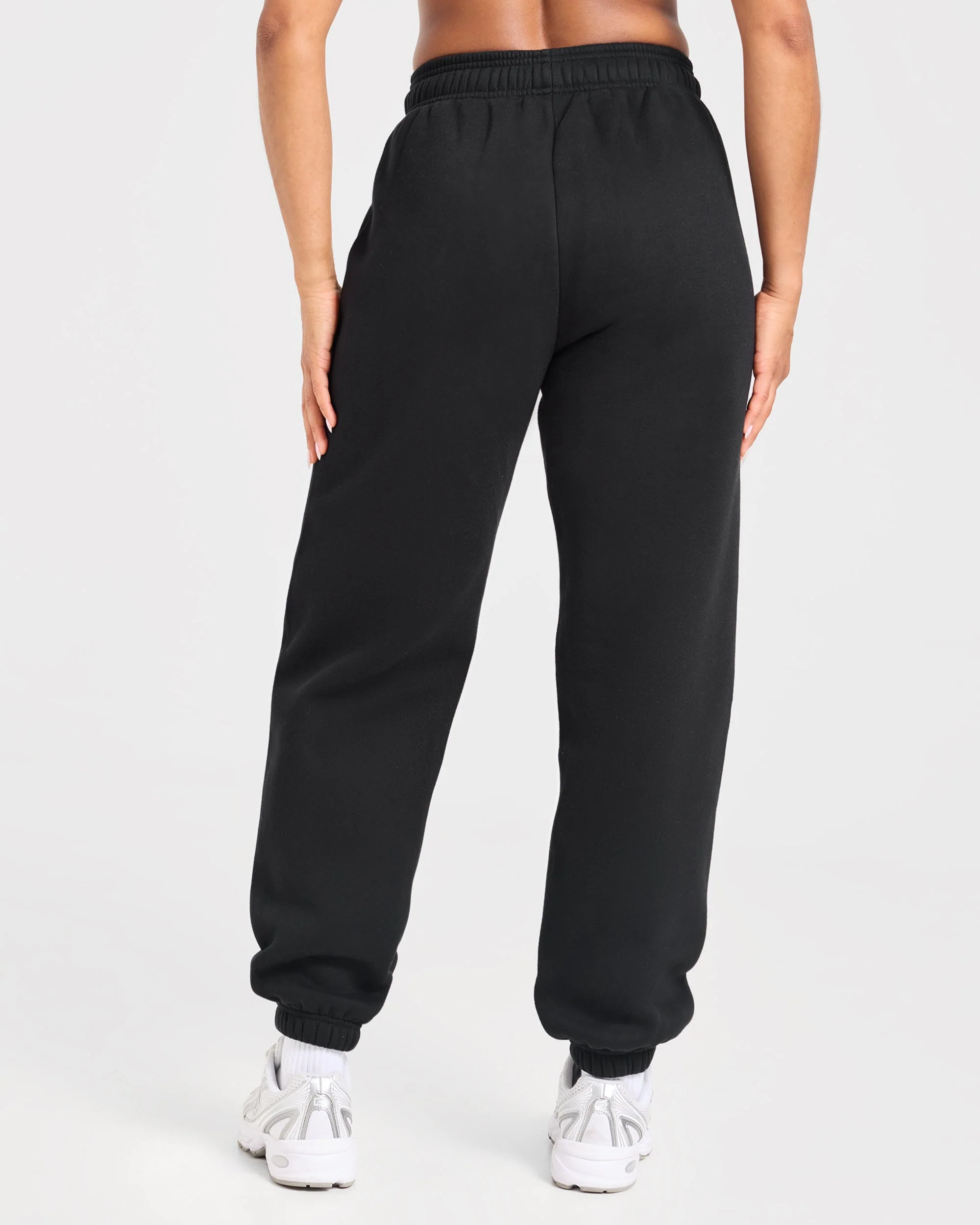 Varsity Applique Oversized Joggers - Noir - Image 2