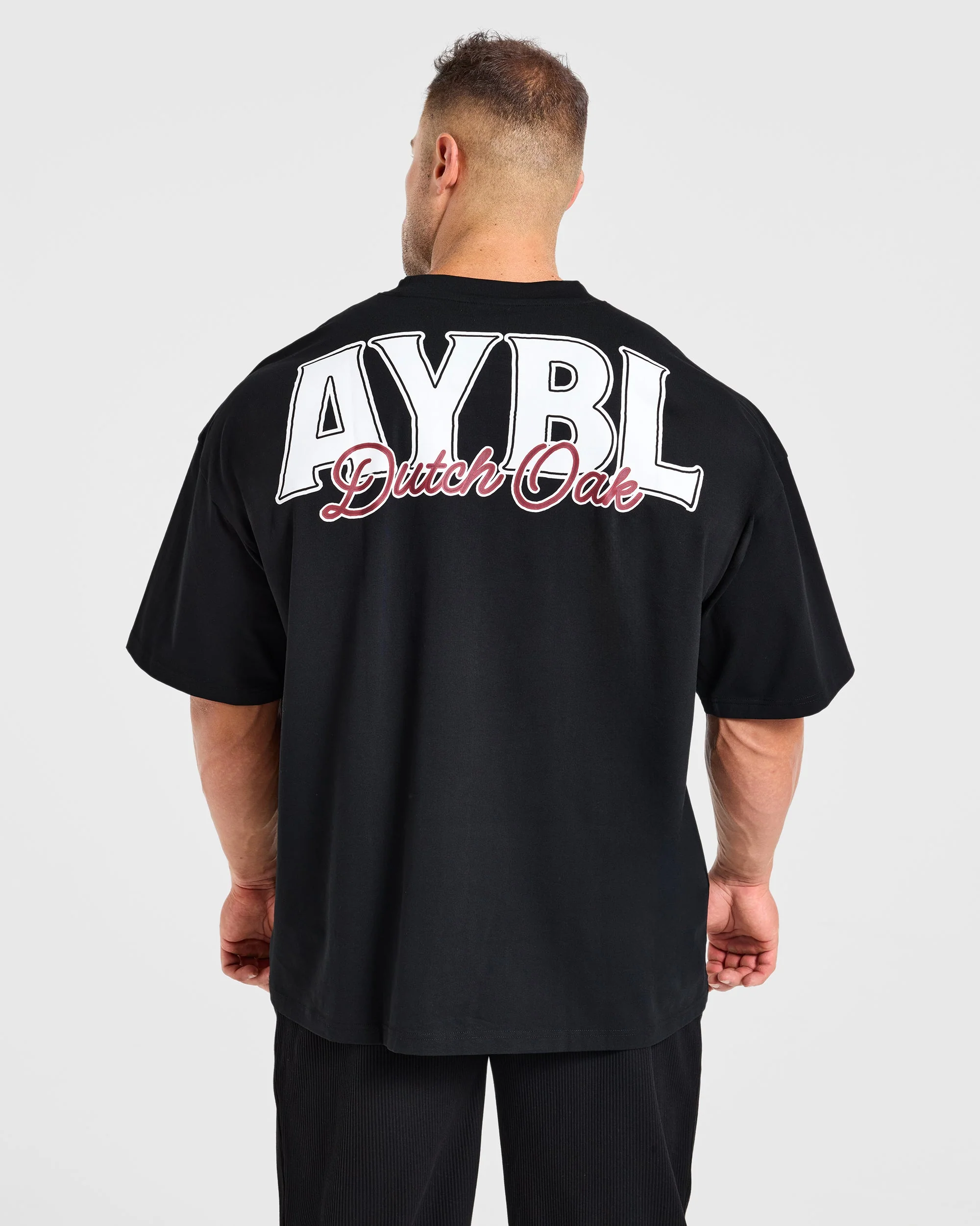 Wesley Vissers x AYBL Dutch Oak Oversized T Shirt - Noir