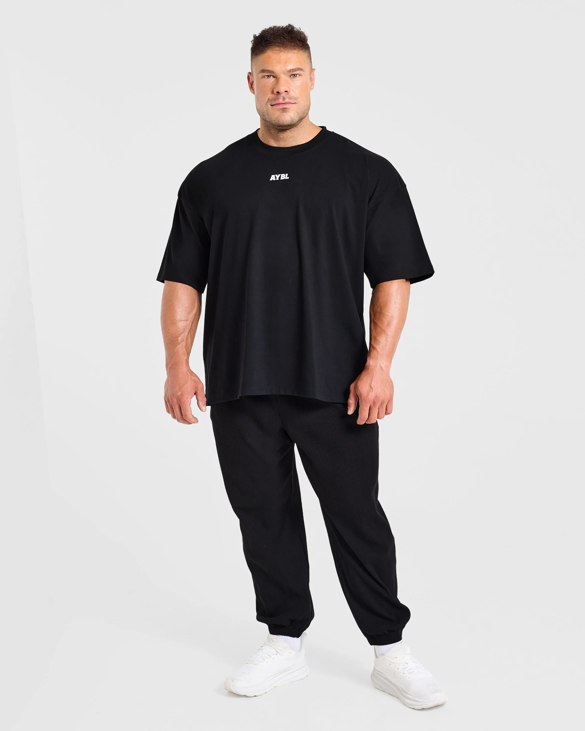 Wesley Vissers x AYBL Dutch Oak Oversized T Shirt - Noir - Image 3