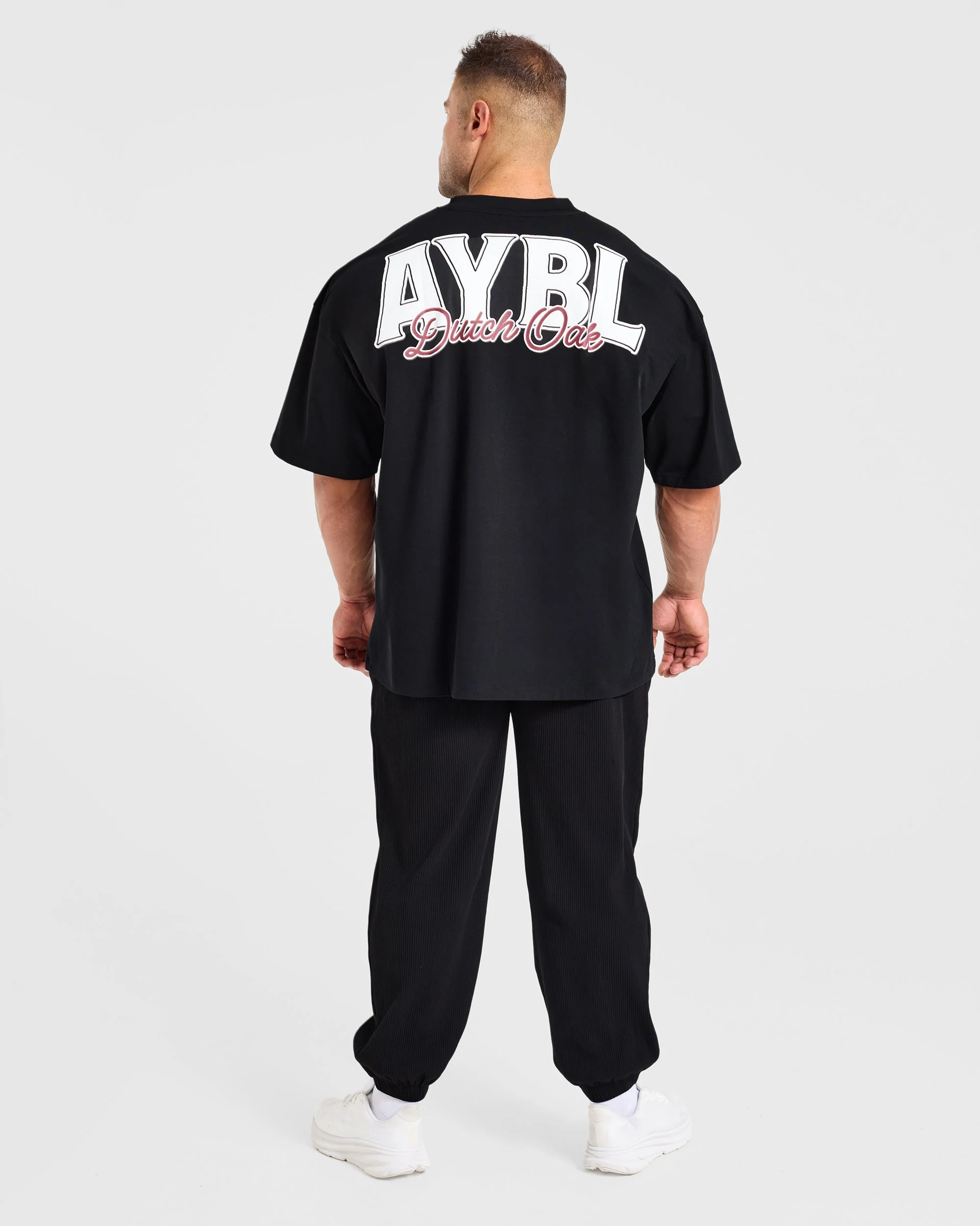 Wesley Vissers x AYBL Dutch Oak Oversized T Shirt - Noir - Image 4
