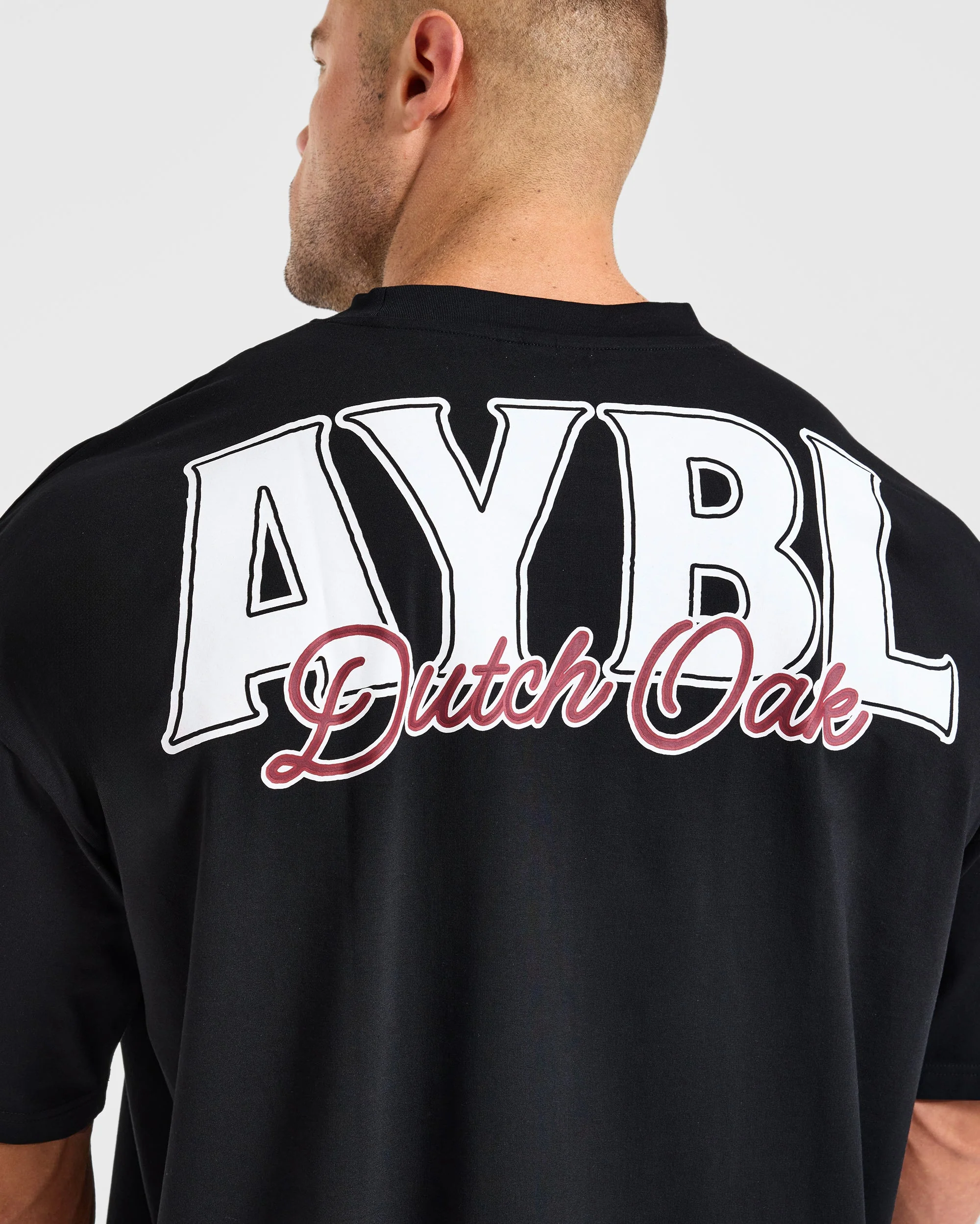 Wesley Vissers x AYBL Dutch Oak Oversized T Shirt - Noir - Image 6