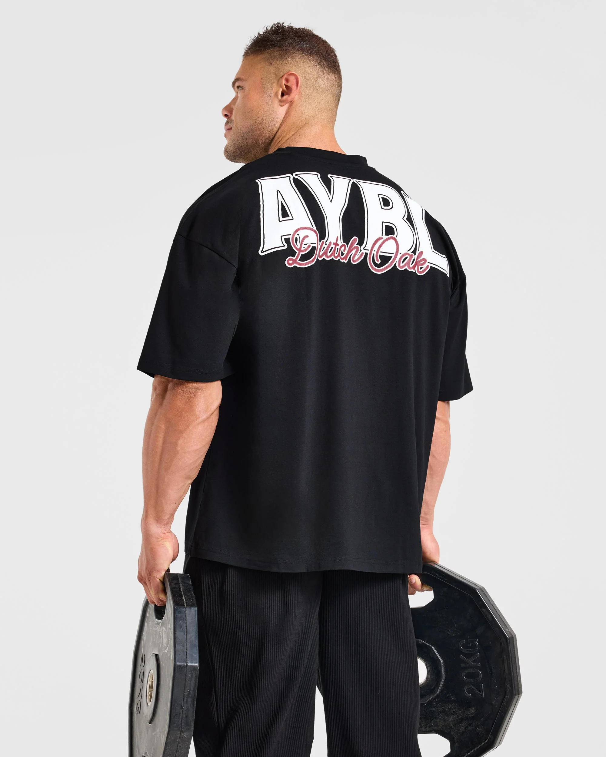 Wesley Vissers x AYBL Dutch Oak Oversized T Shirt - Noir - Image 7