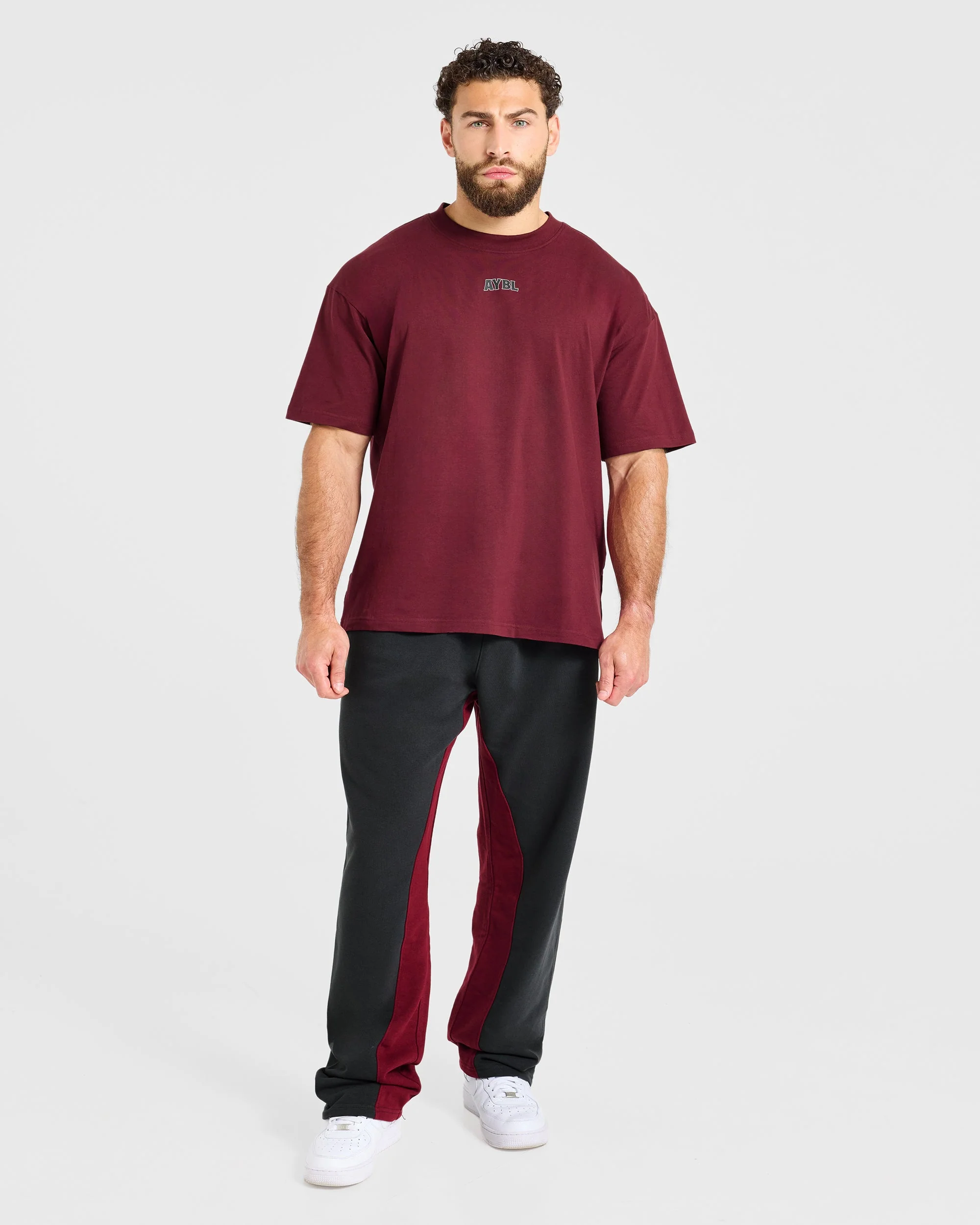 Wesley Vissers x AYBL Dutch Oak Oversized T Shirt - Port Rouge - Image 3