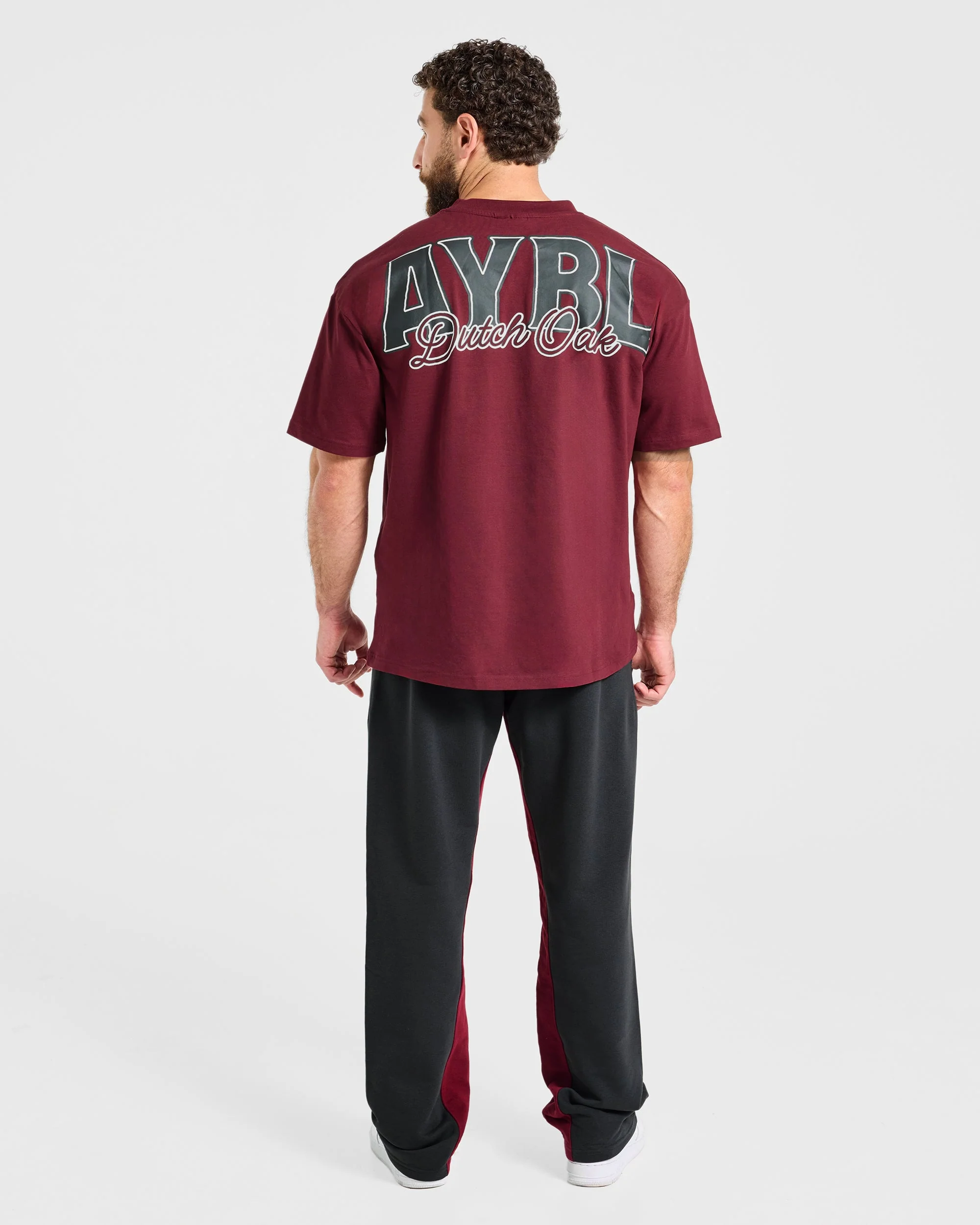 Wesley Vissers x AYBL Dutch Oak Oversized T Shirt - Port Rouge - Image 4