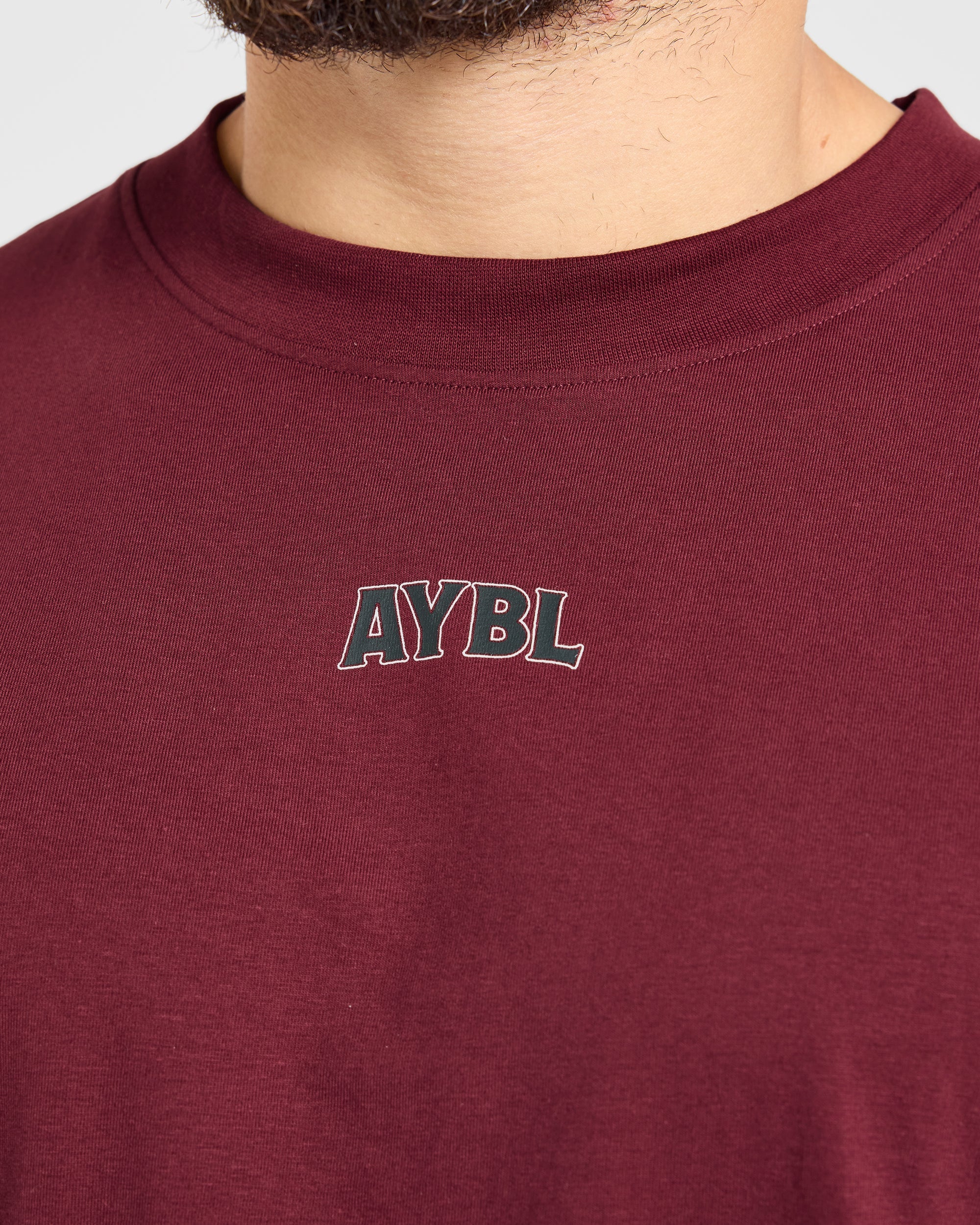 Wesley Vissers x AYBL Dutch Oak Oversized T Shirt - Port Rouge - Image 5
