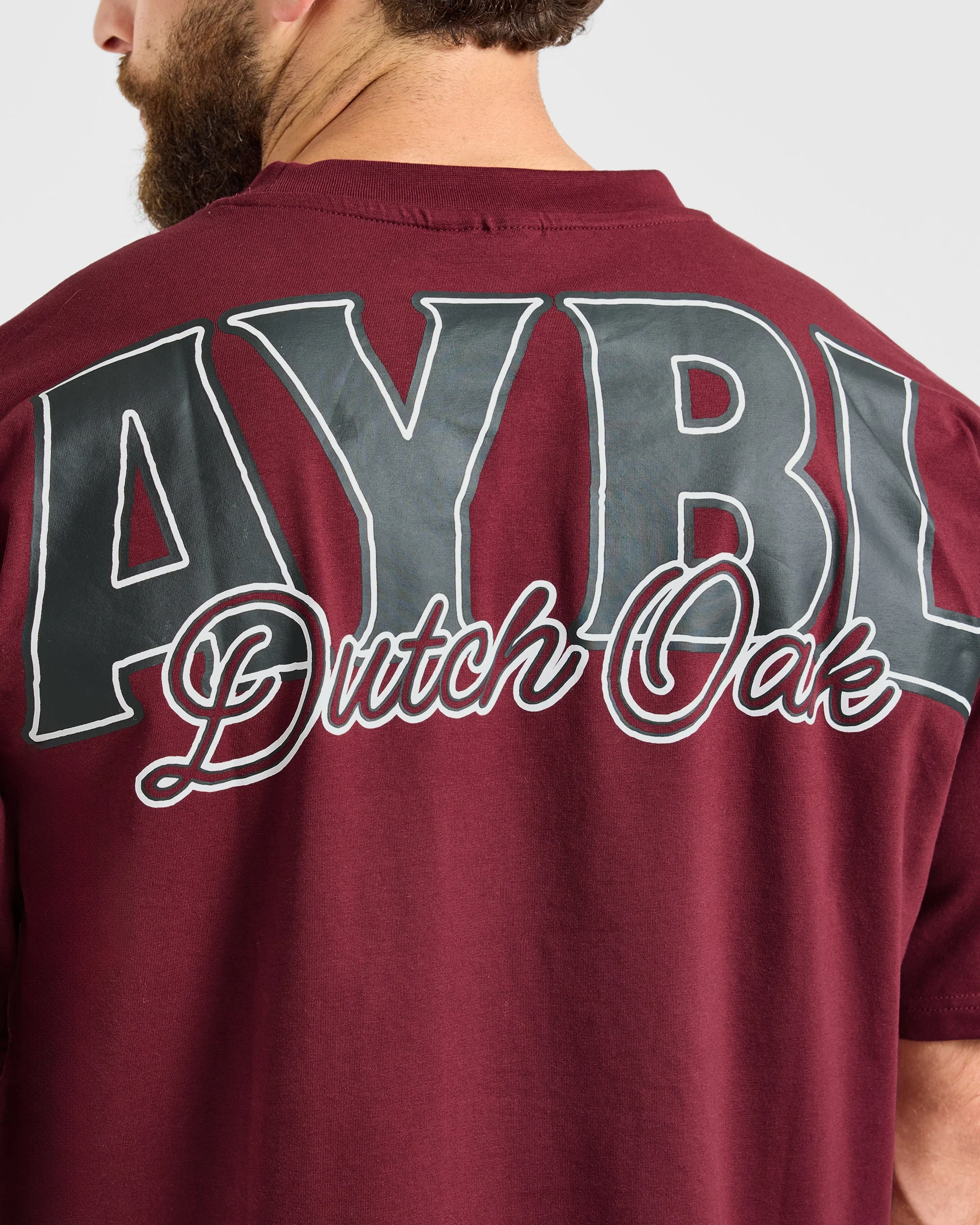 Wesley Vissers x AYBL Dutch Oak Oversized T Shirt - Port Rouge - Image 6