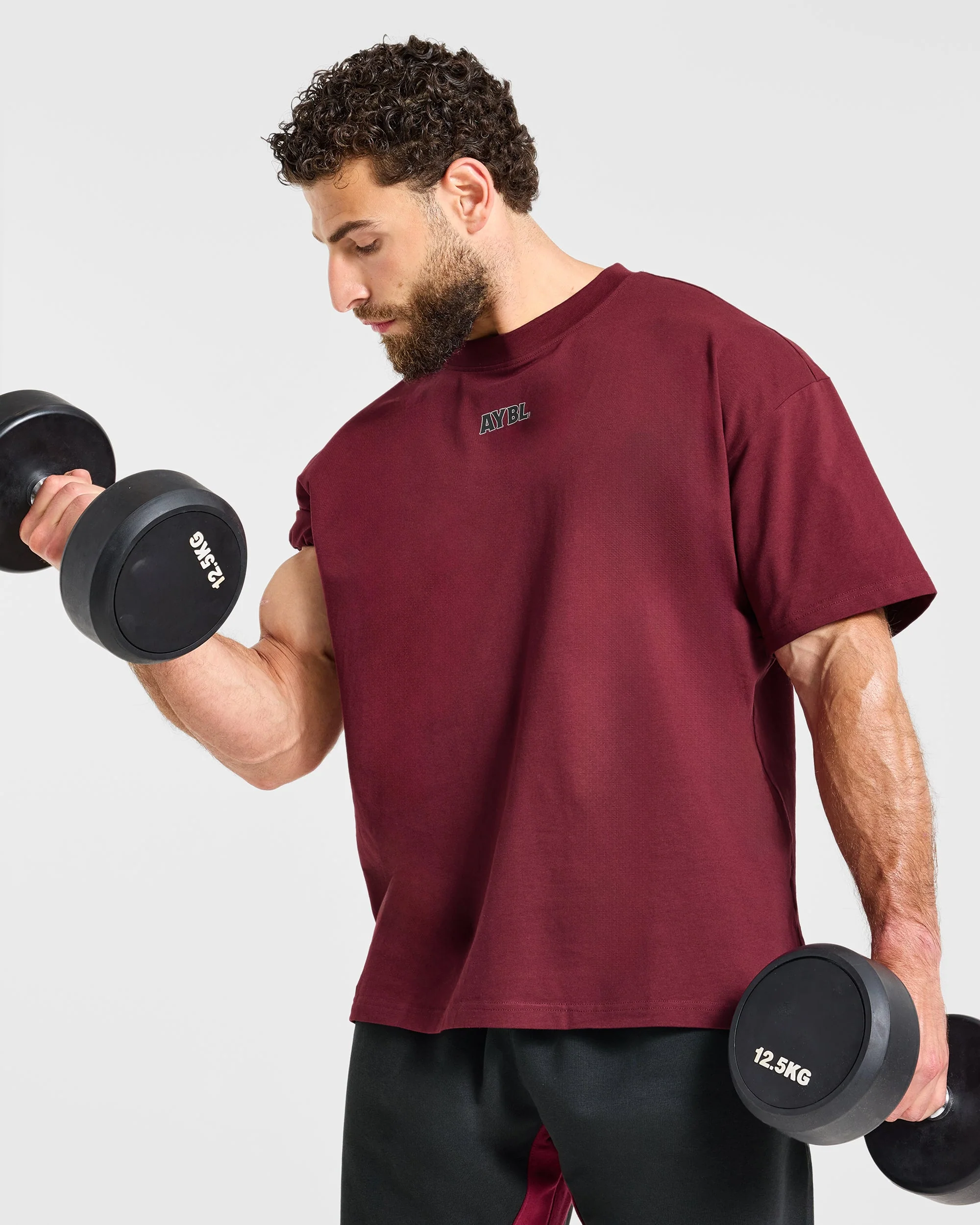 Wesley Vissers x AYBL Dutch Oak Oversized T Shirt - Port Rouge - Image 7