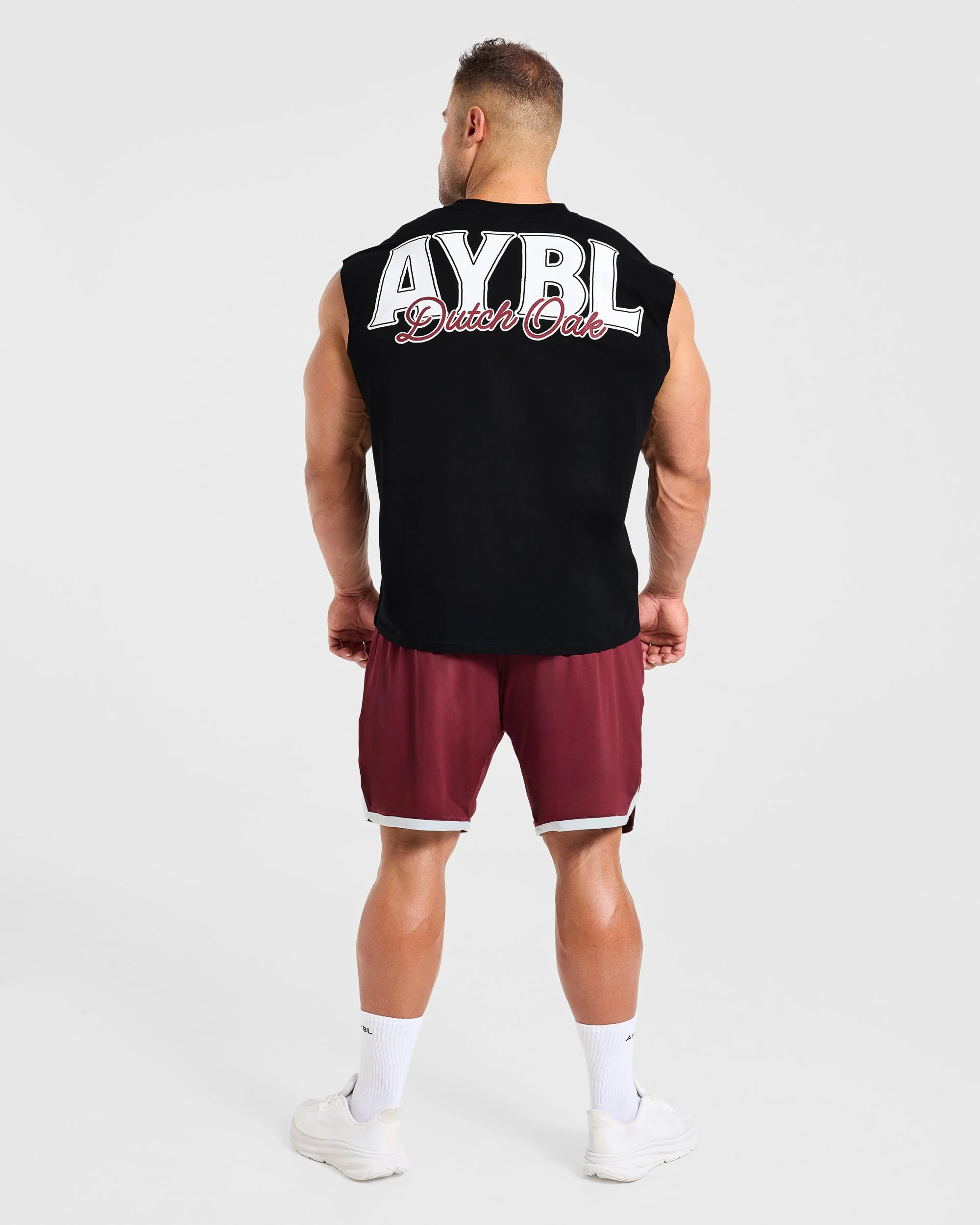 Wesley Vissers x AYBL Dutch Oak Oversized Tank - Noir - Image 4