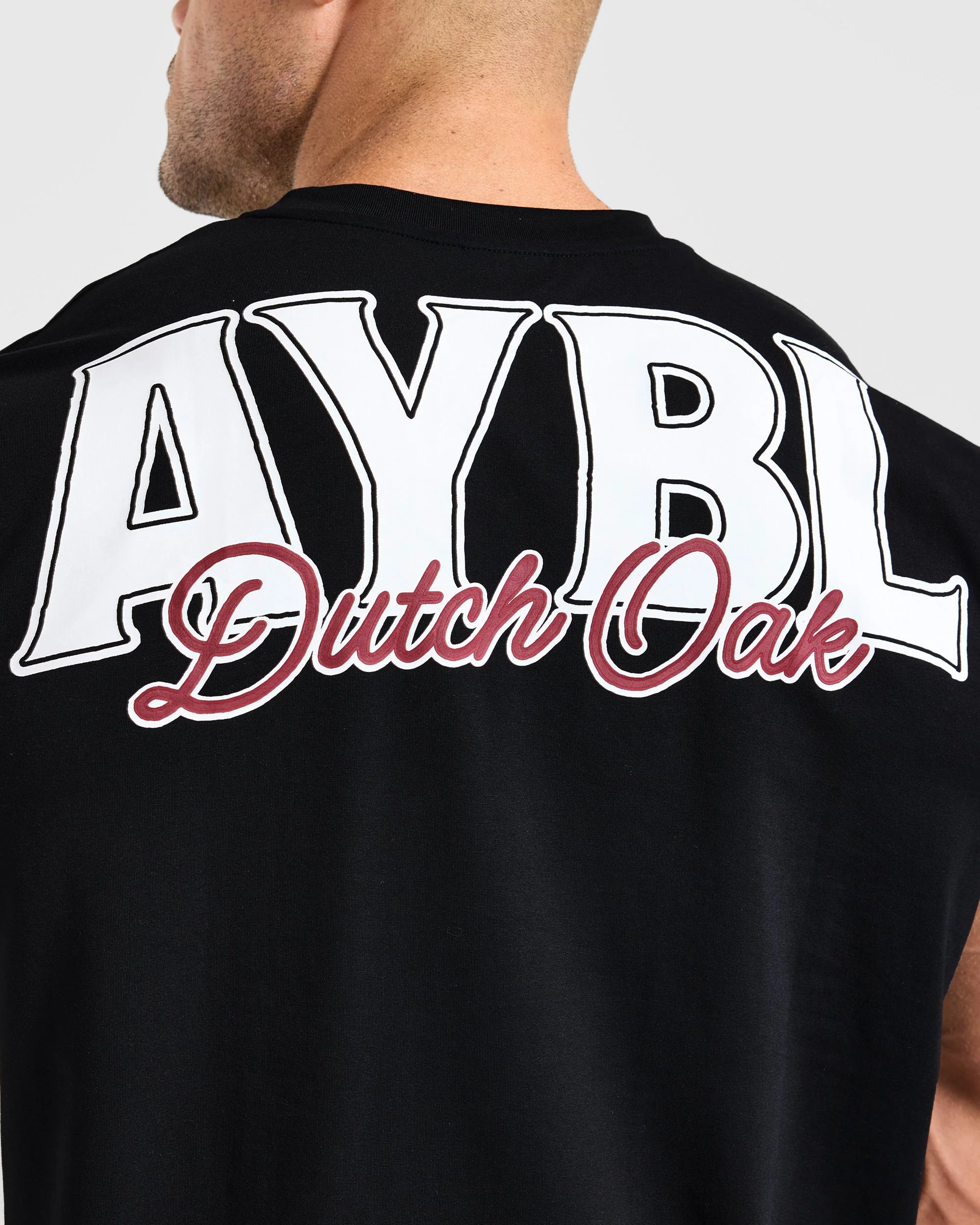 Wesley Vissers x AYBL Dutch Oak Oversized Tank - Noir - Image 6
