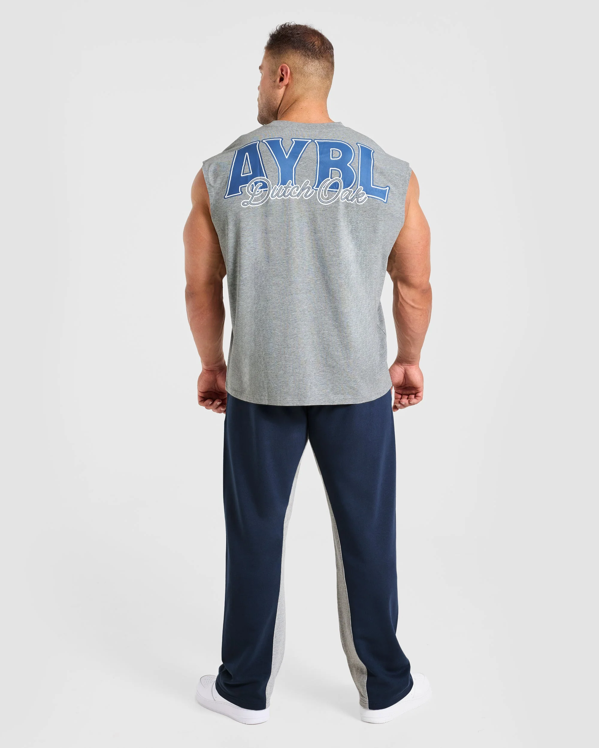 Wesley Vissers x AYBL Dutch Oak Oversized Tank - Mid Marl Gris - Image 4