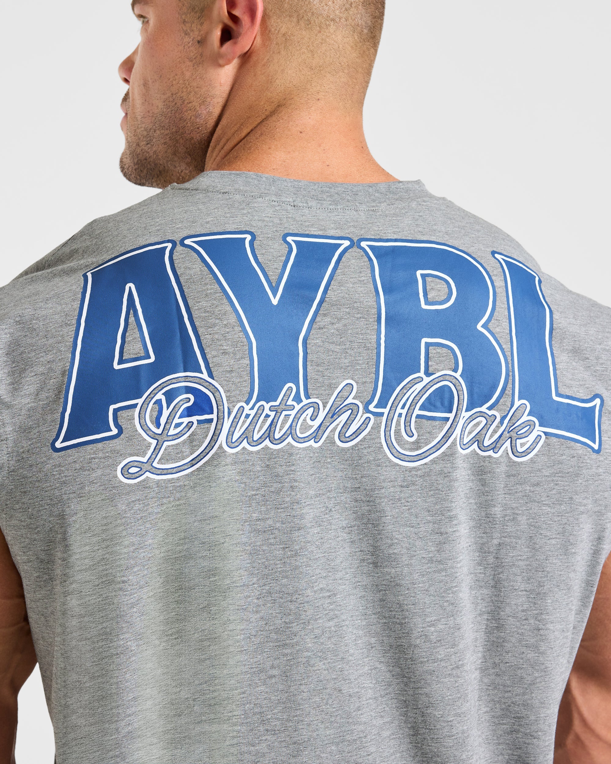 Wesley Vissers x AYBL Dutch Oak Oversized Tank - Mid Marl Gris - Image 6