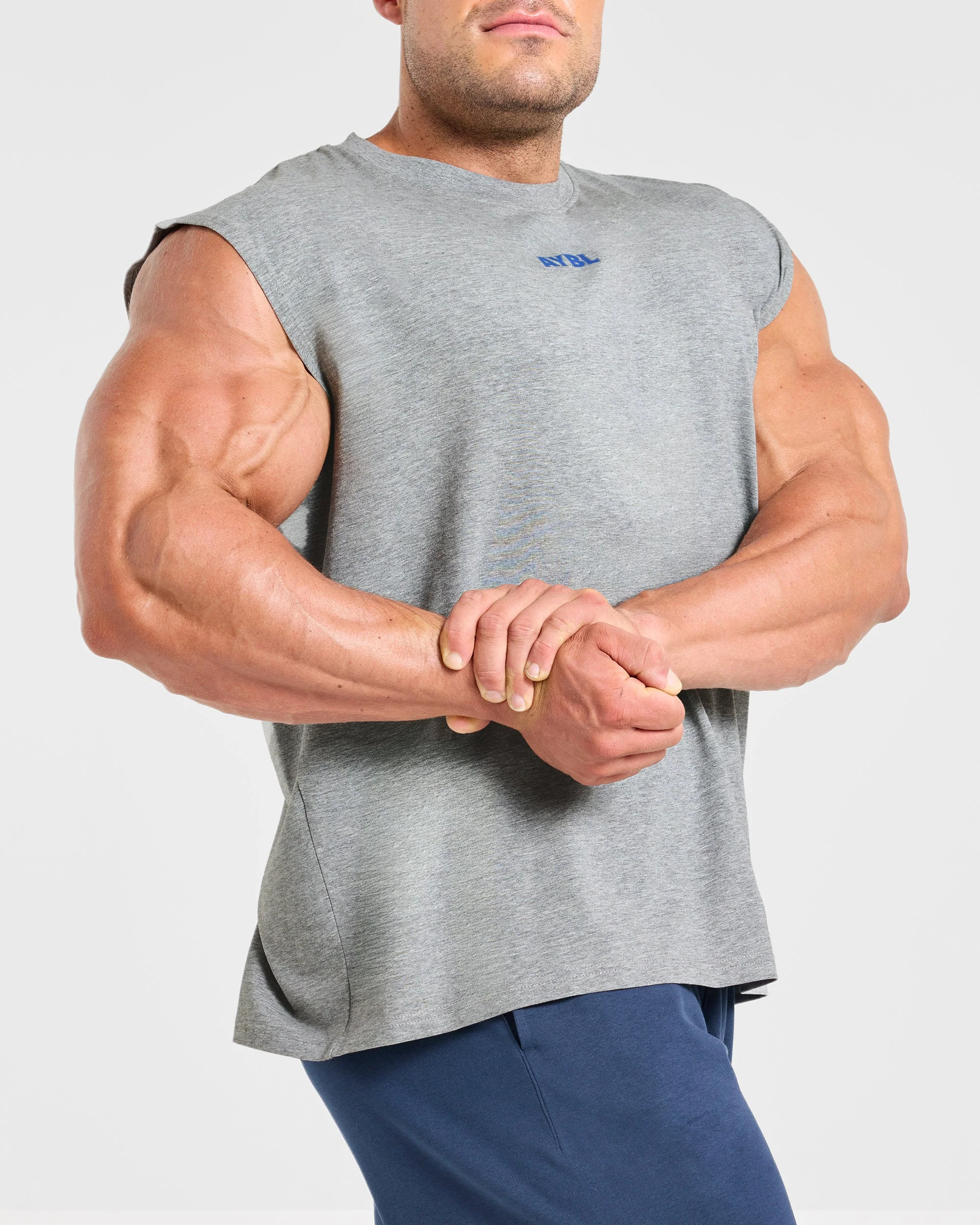 Wesley Vissers x AYBL Dutch Oak Oversized Tank - Mid Marl Gris - Image 7