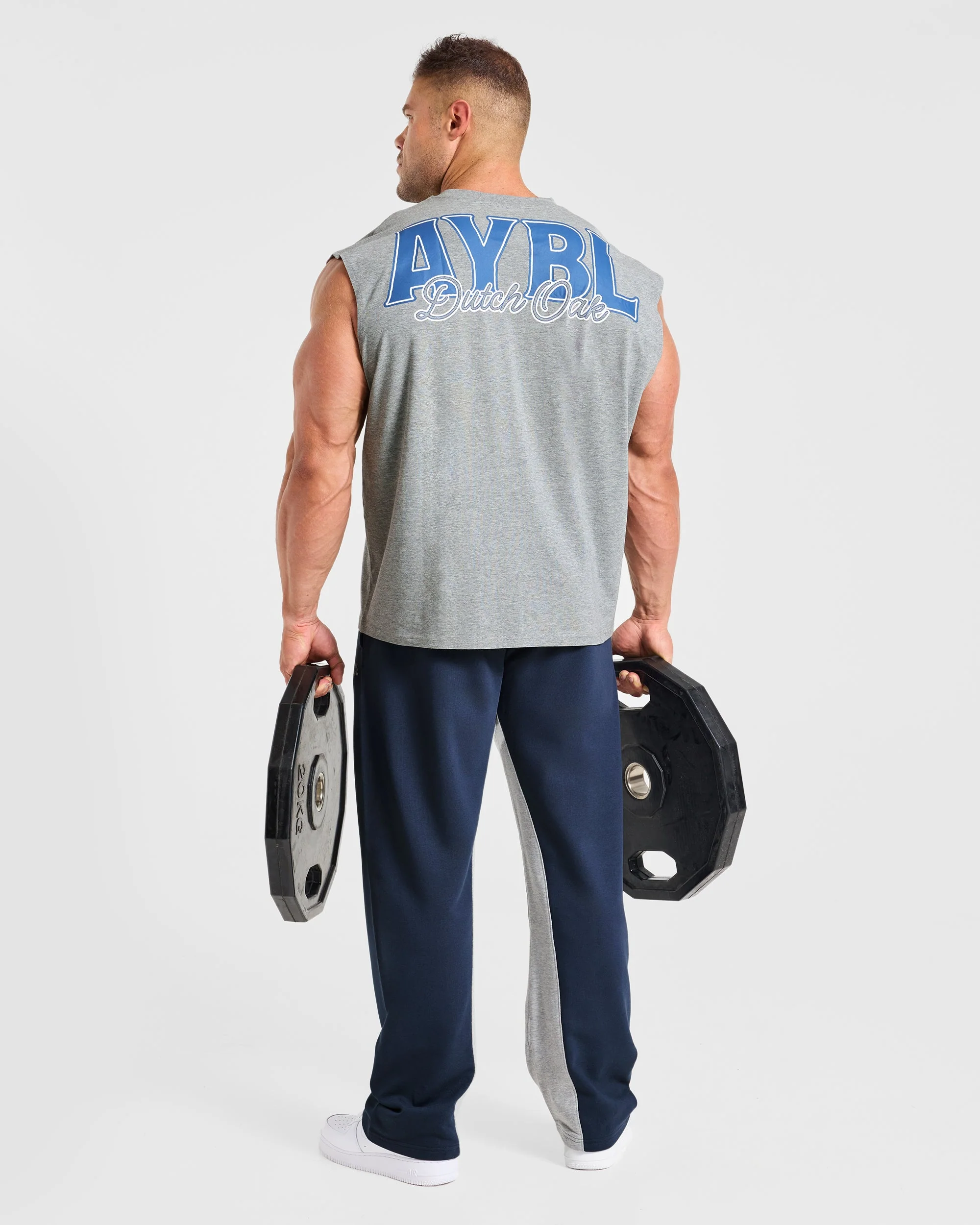 Wesley Vissers x AYBL Dutch Oak Oversized Tank - Mid Marl Gris - Image 8