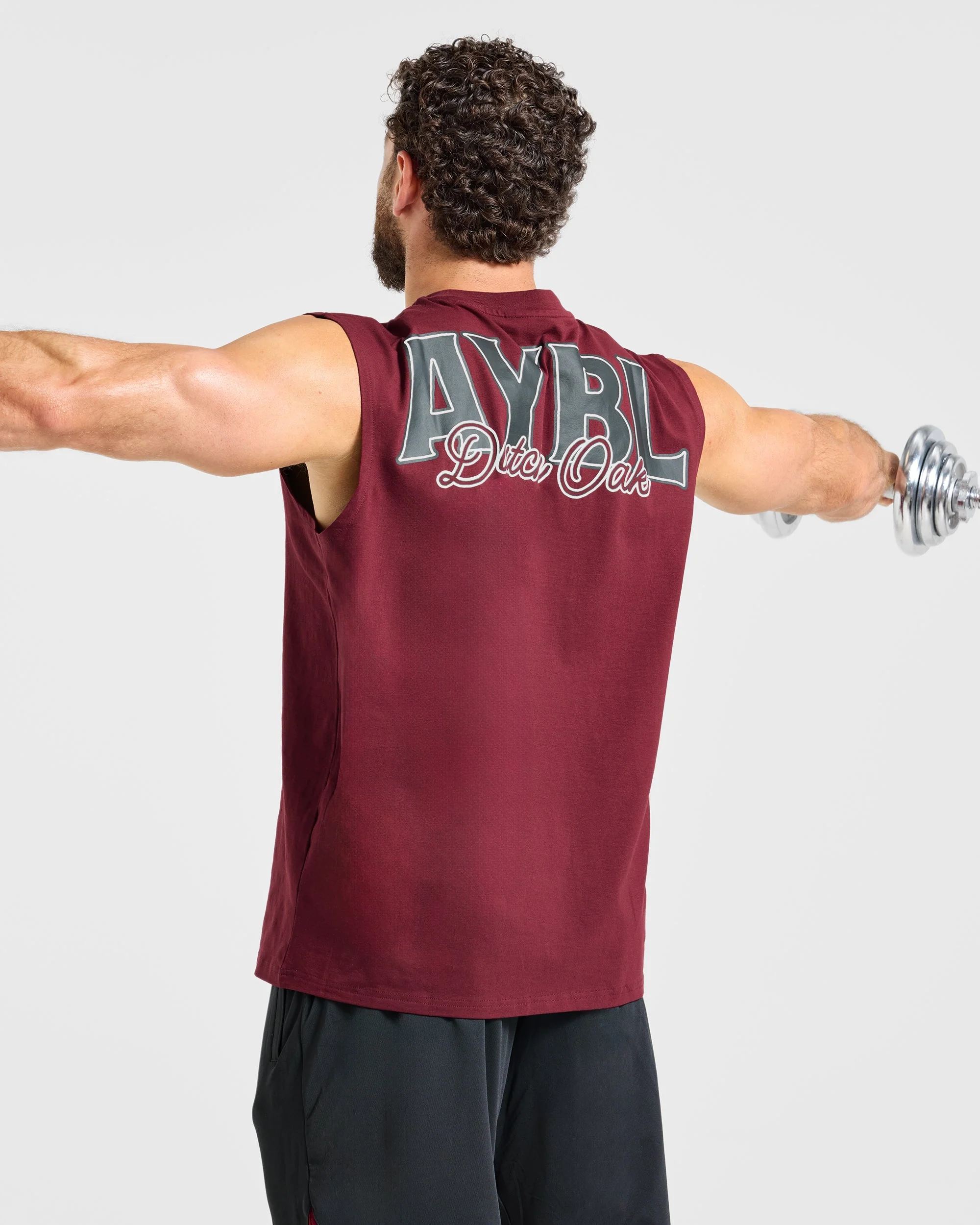 Wesley Vissers x AYBL Dutch Oak Oversized Tank - Port Rouge - Image 7