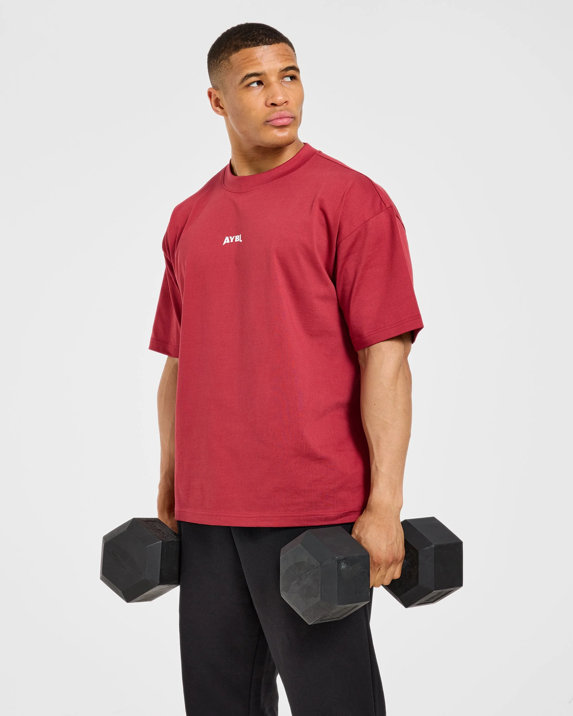 Wesley Vissers X Beyond Limits Oversized T Shirt - Rouge - Image 8