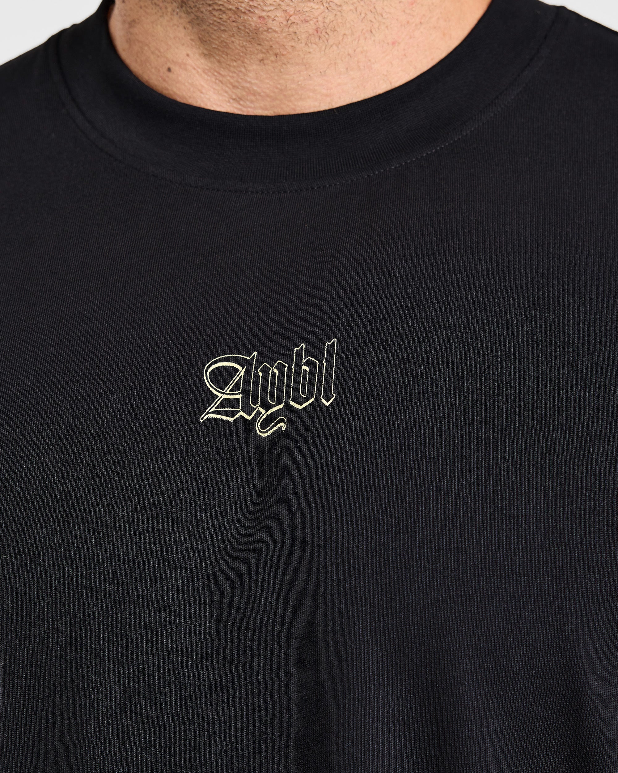 Wesley Vissers x Built to Conquer Oversized T Shirt - Noir - Image 5