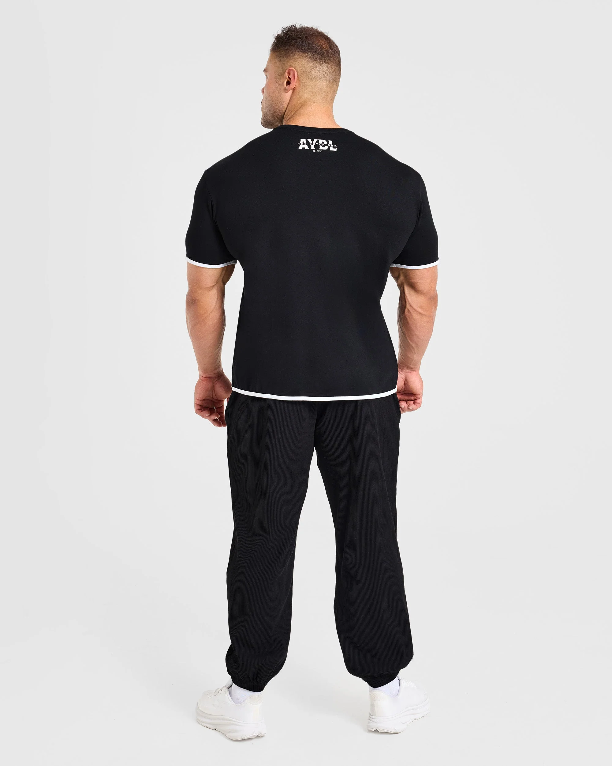 Wesley Vissers x Contrast T Shirt - Noir - Image 4