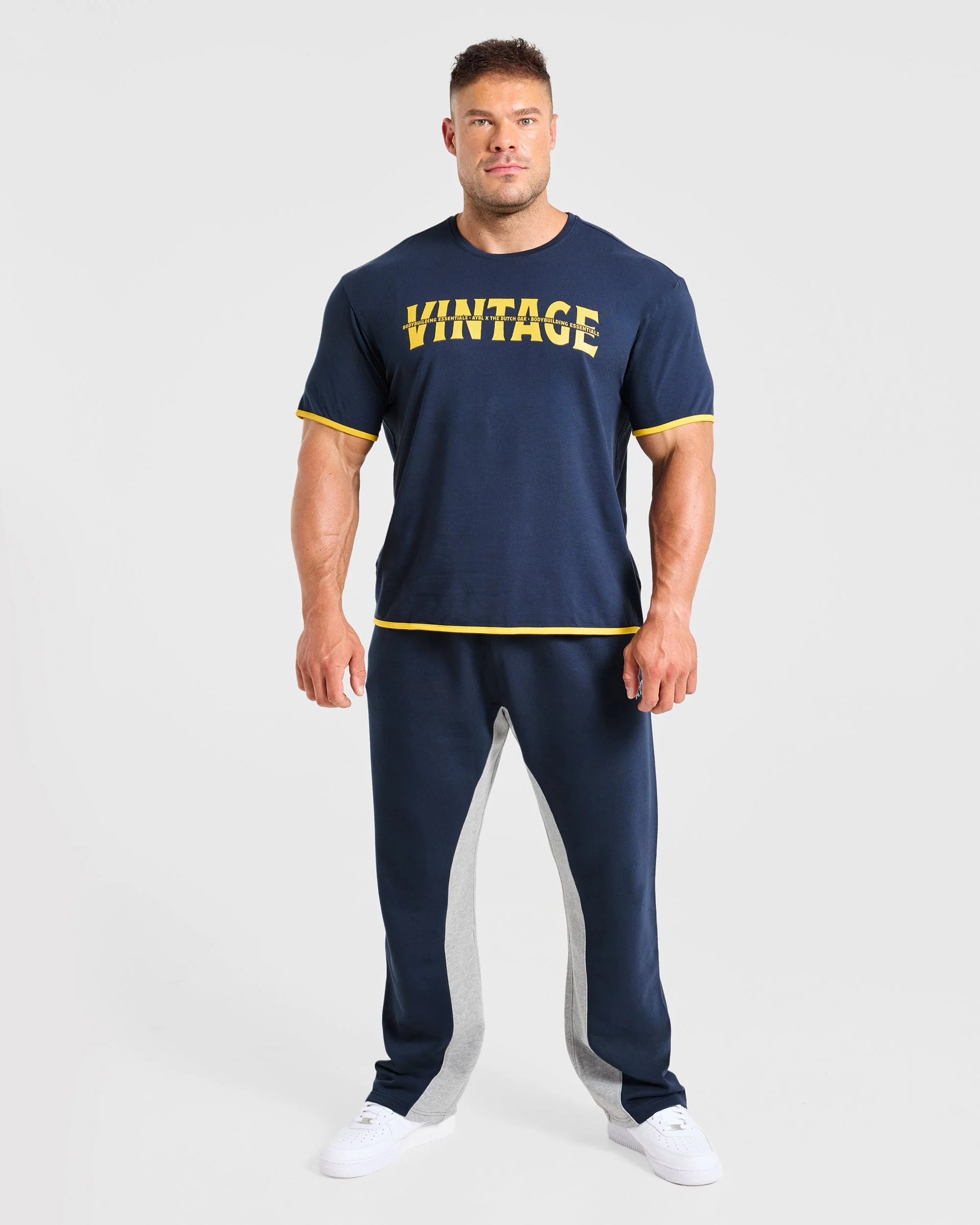 Wesley Vissers x Contrast T Shirt - Navy - Image 3