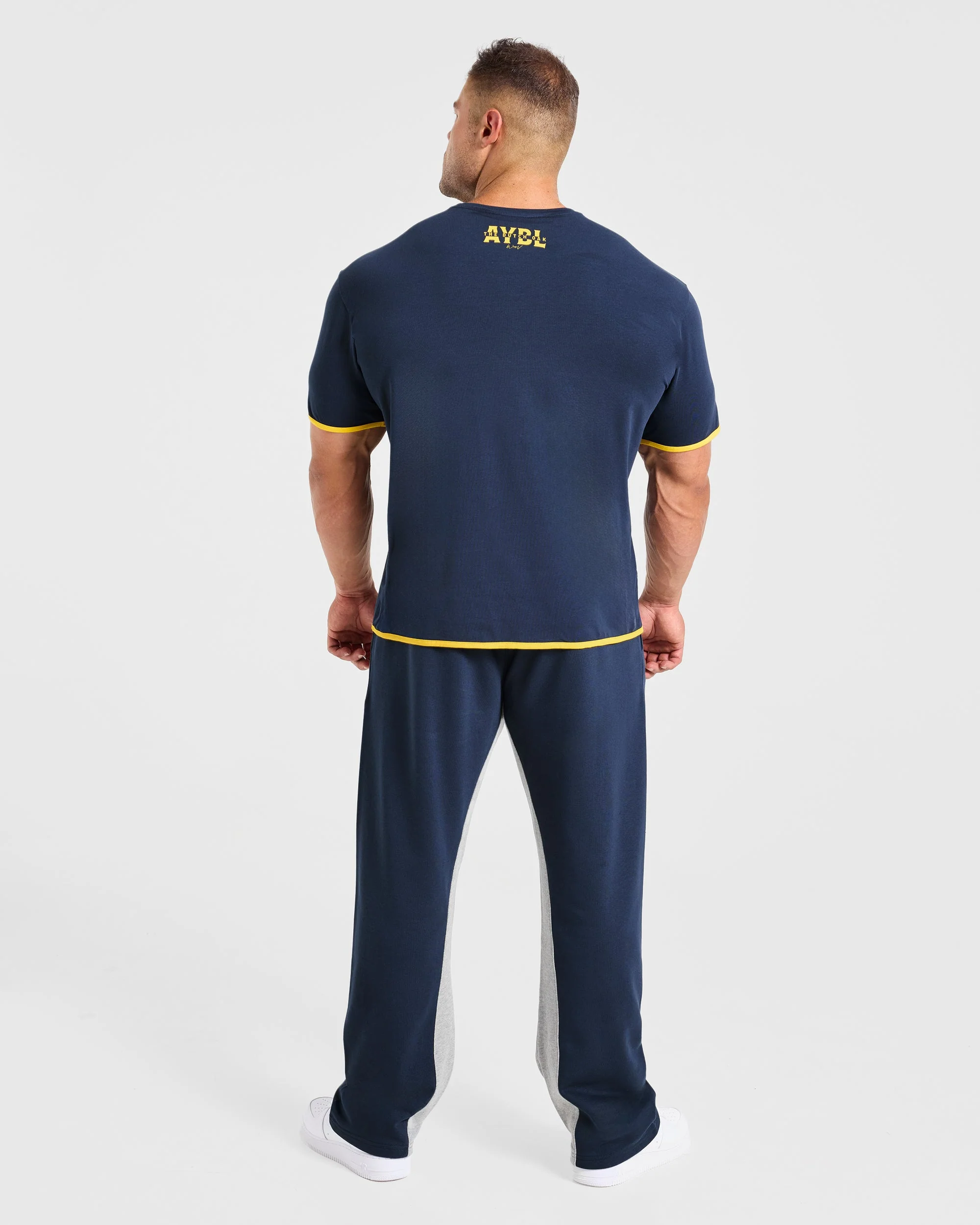 Wesley Vissers x Contrast T Shirt - Navy - Image 4