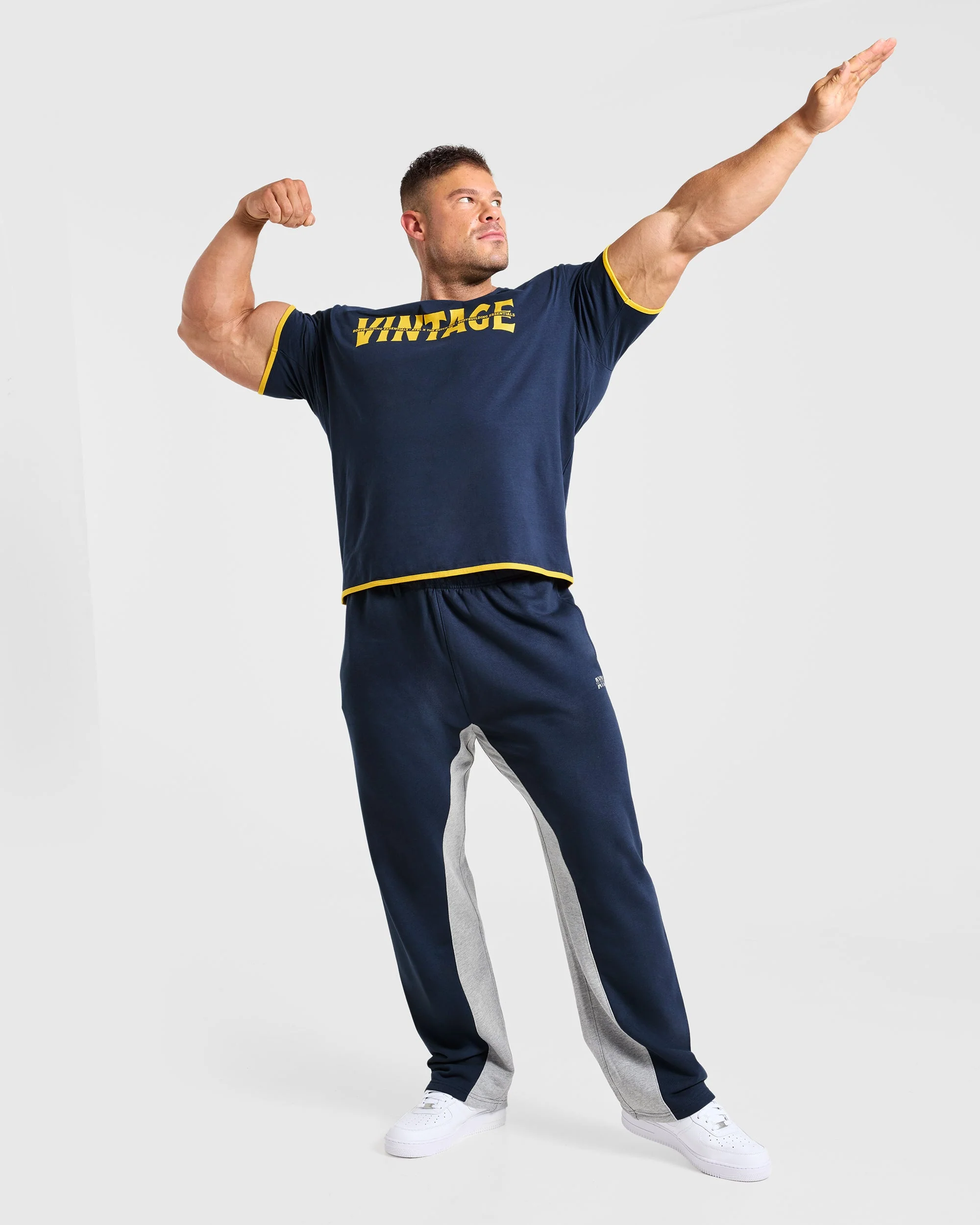 Wesley Vissers x Contrast T Shirt - Navy - Image 7