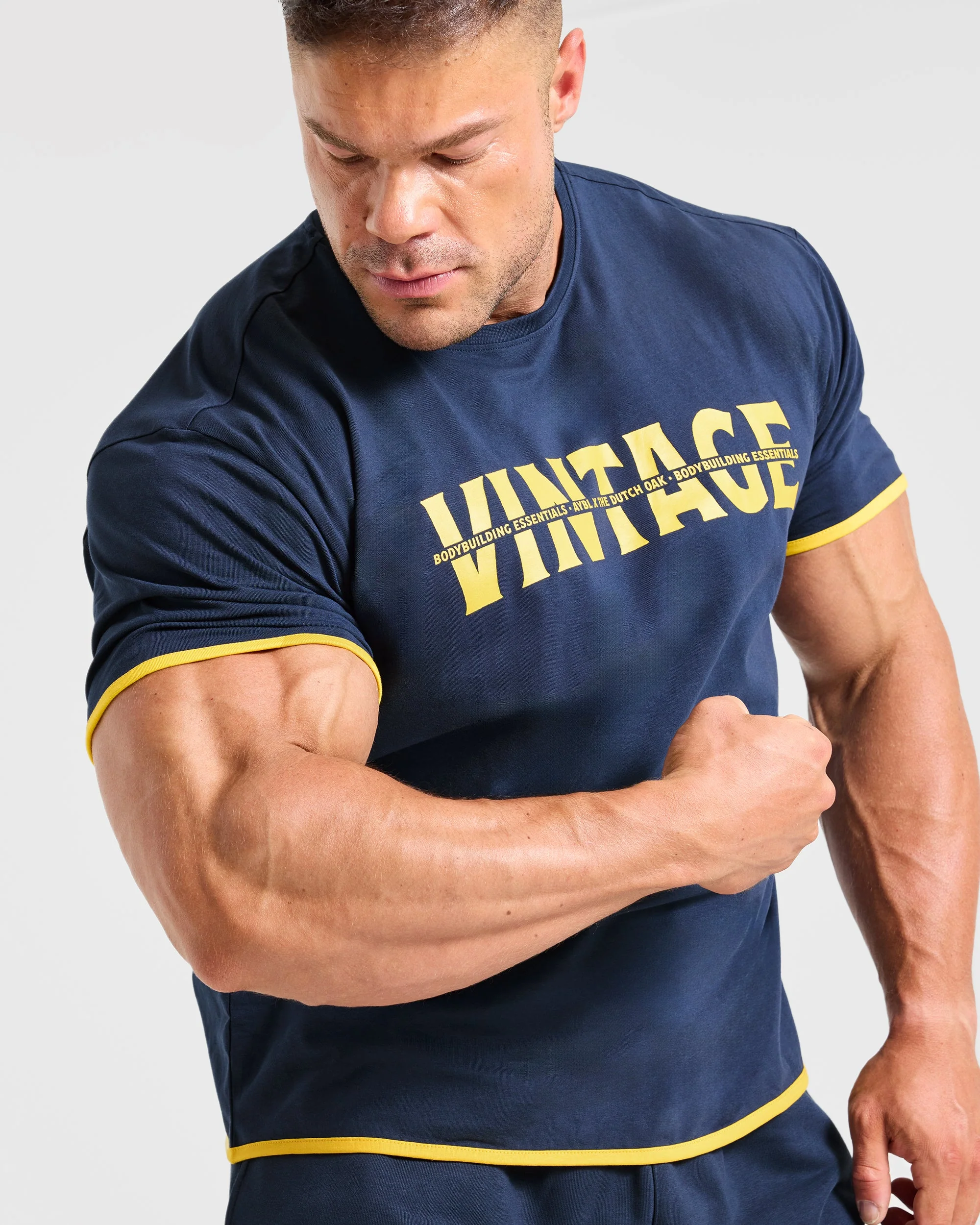Wesley Vissers x Contrast T Shirt - Navy - Image 8