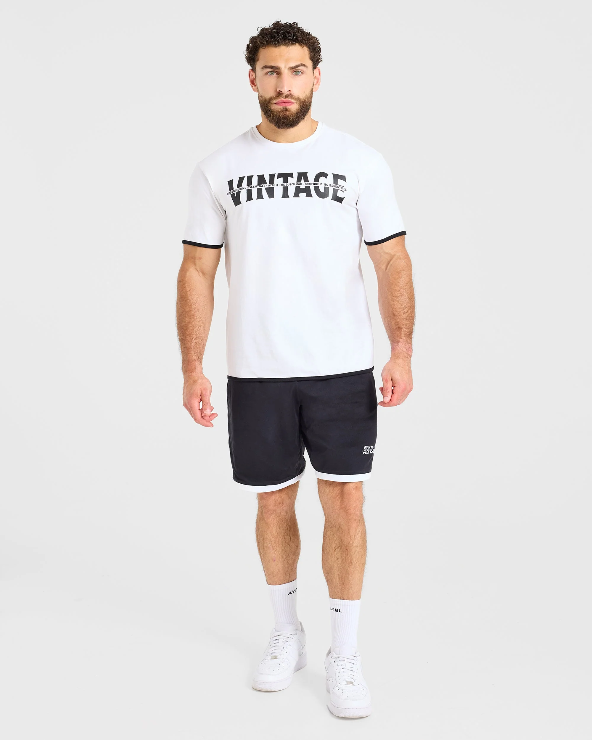 Wesley Vissers x Contrast T Shirt - Blanc - Image 3