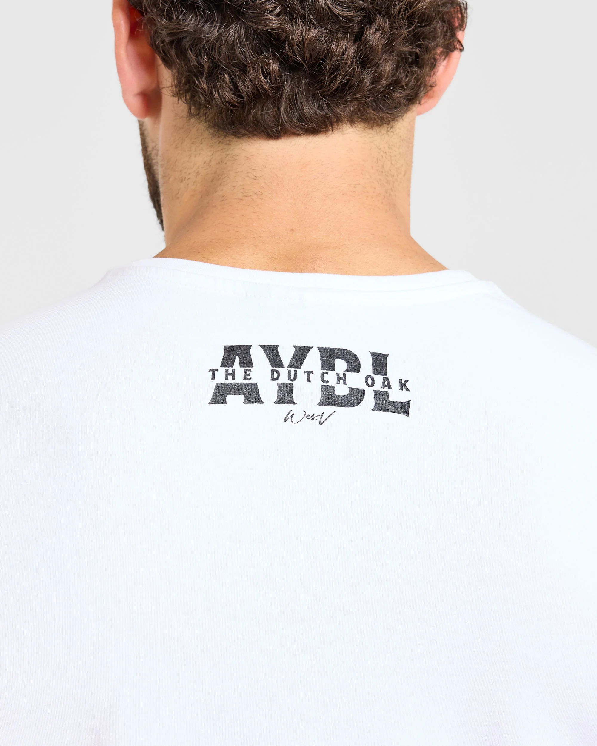Wesley Vissers x Contrast T Shirt - Blanc - Image 6