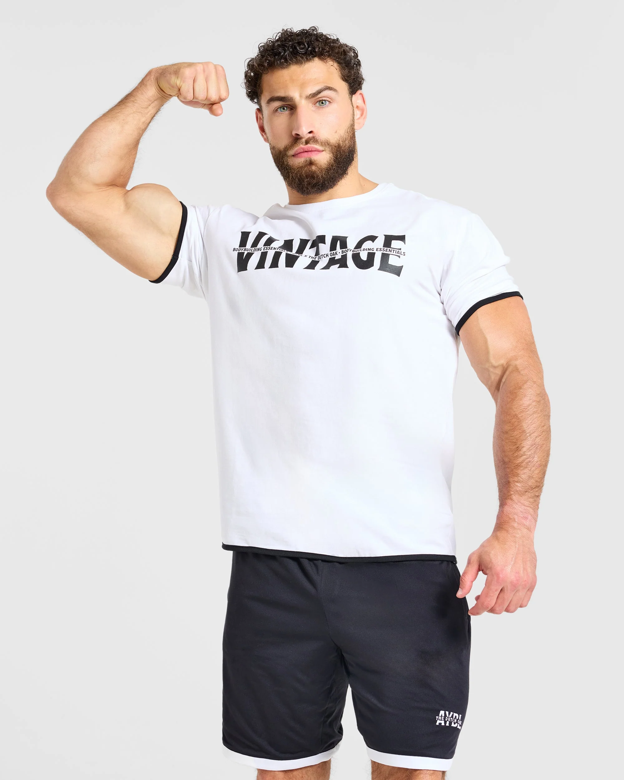 Wesley Vissers x Contrast T Shirt - Blanc - Image 8