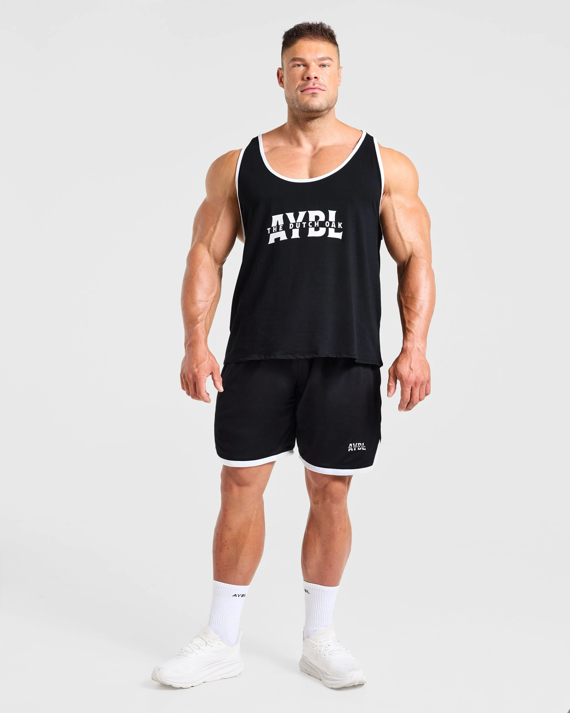 Wesley Vissers x Contrast Tank - Noir - Image 3