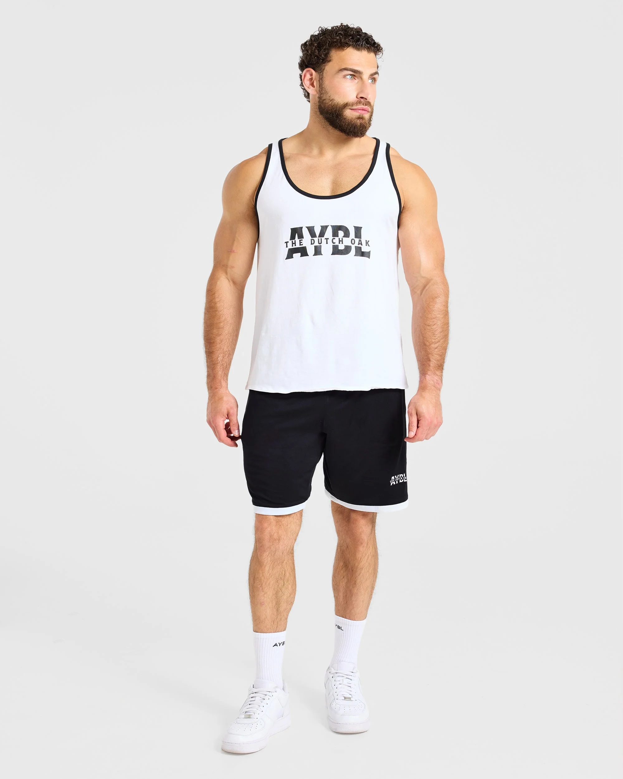 Wesley Vissers x Contrast Tank - Blanc - Image 3