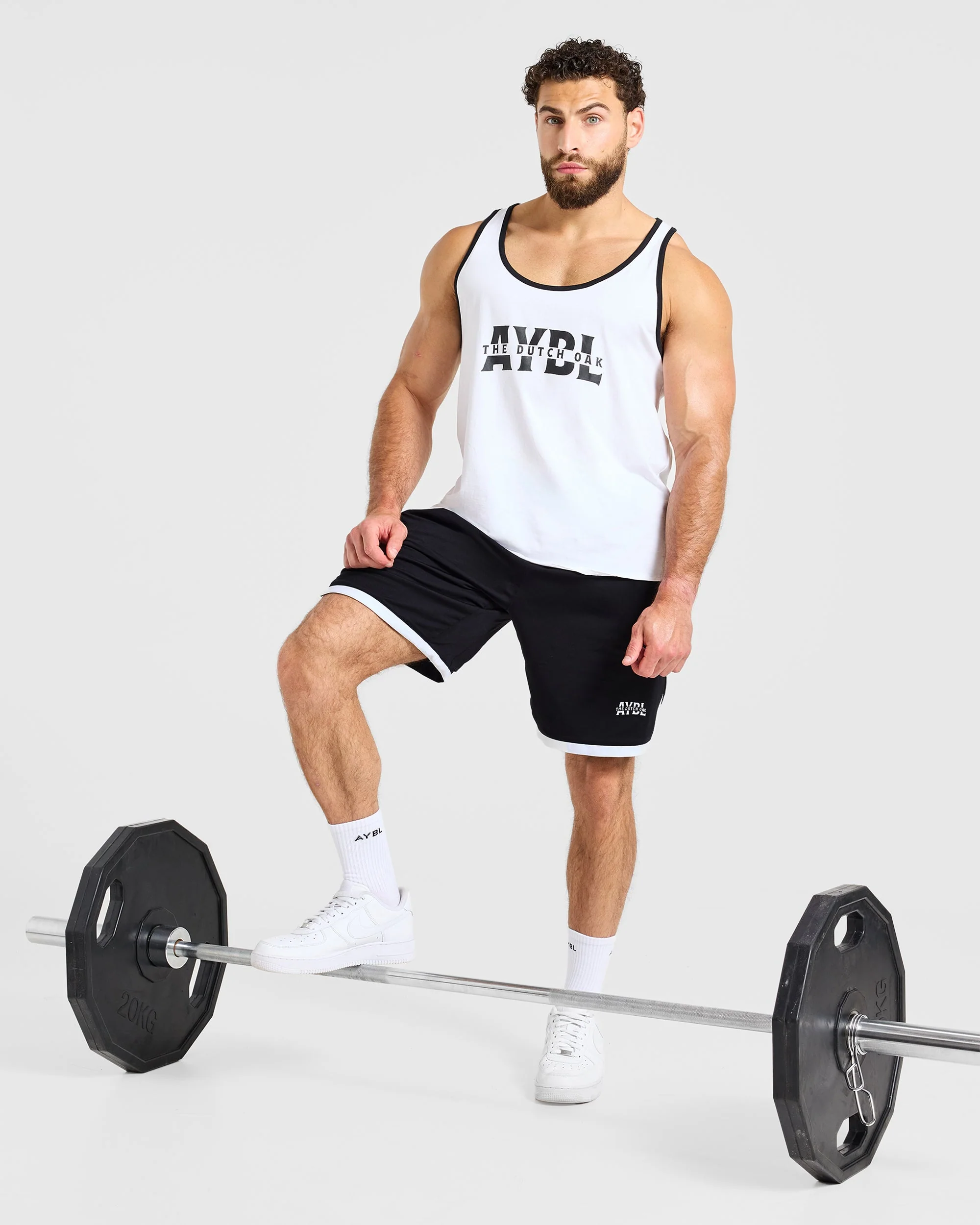 Wesley Vissers x Contrast Tank - Blanc - Image 8