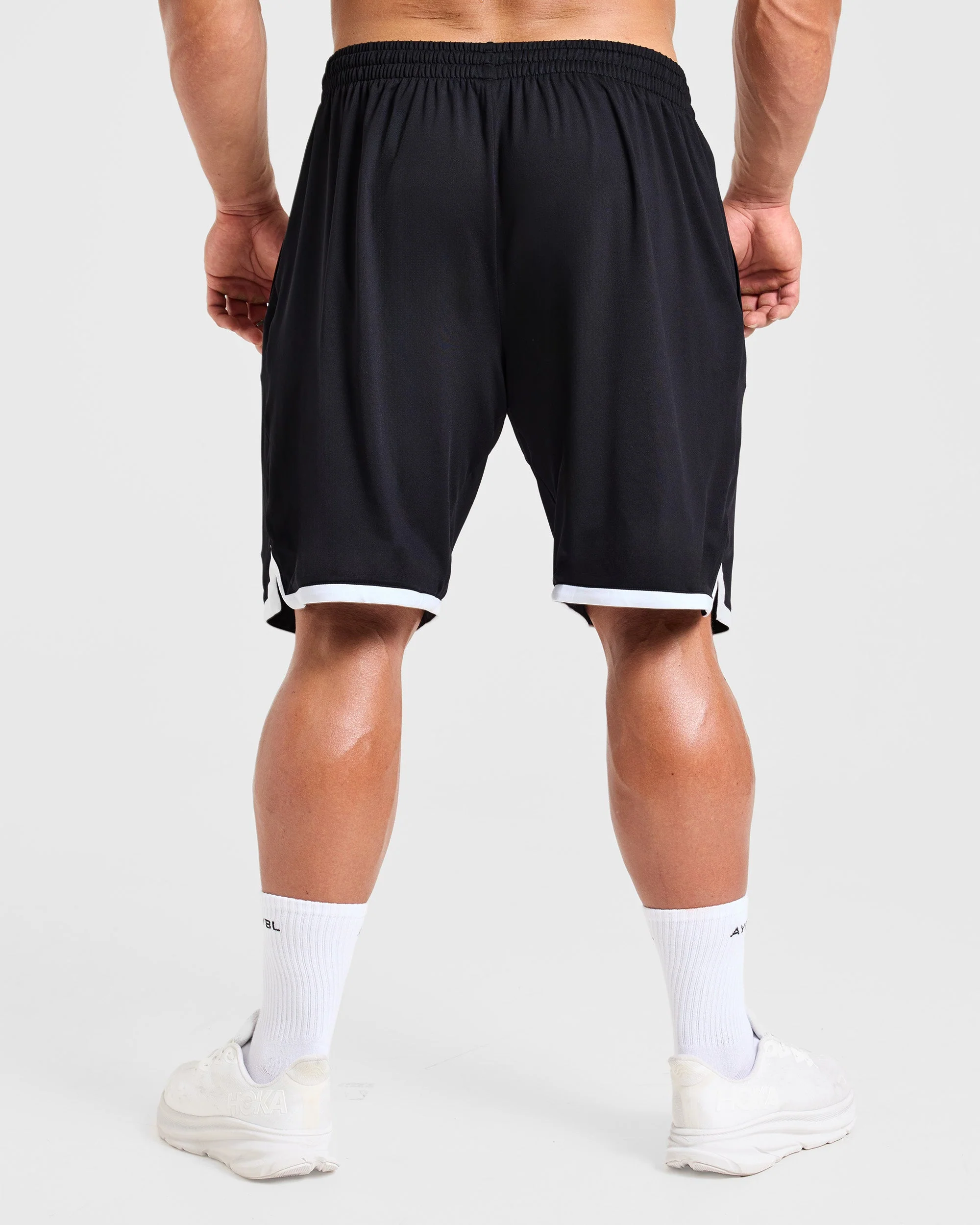 Wesley Vissers x Old School Contrast Shorts - Noir - Image 2