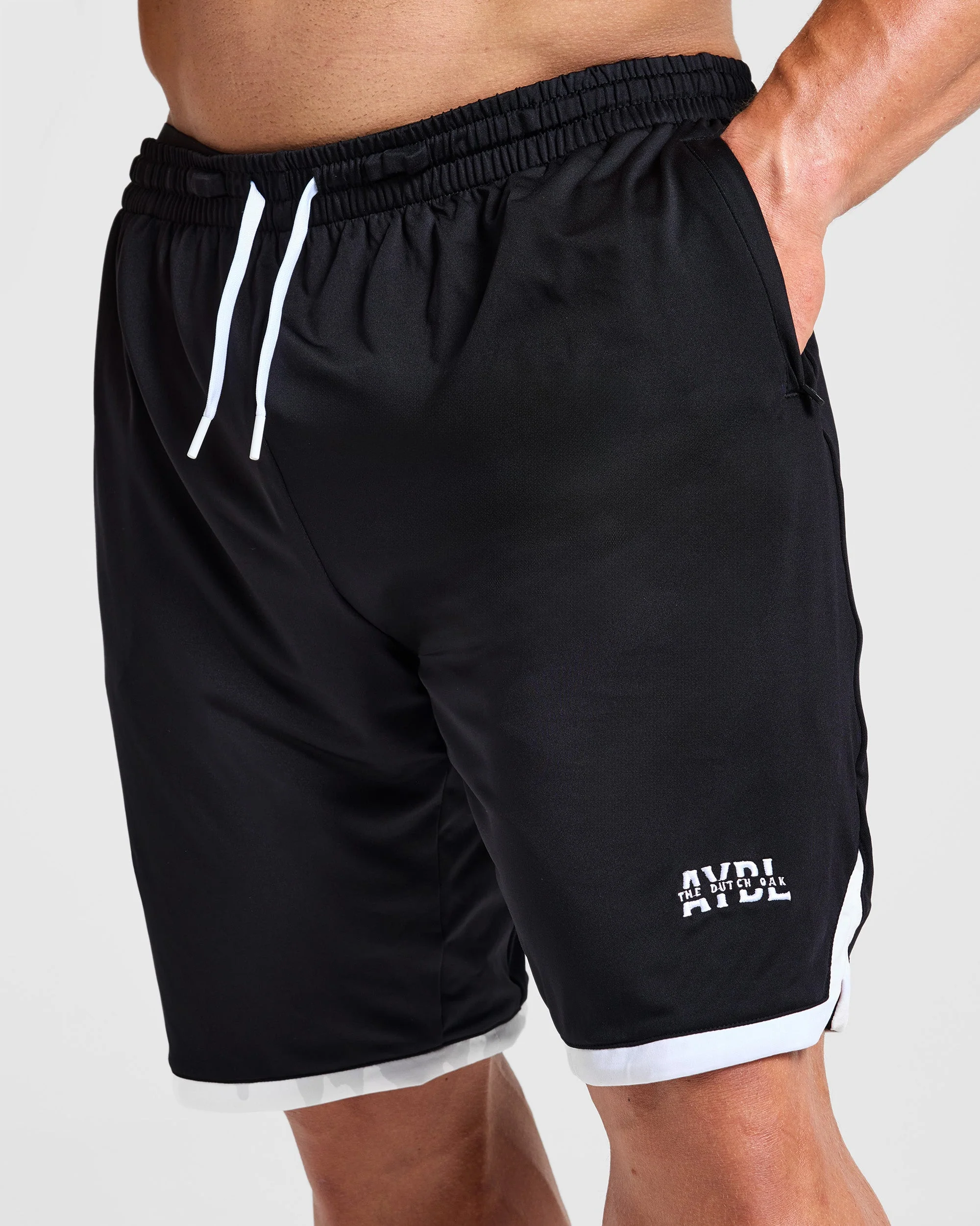 Wesley Vissers x Old School Contrast Shorts - Noir - Image 6