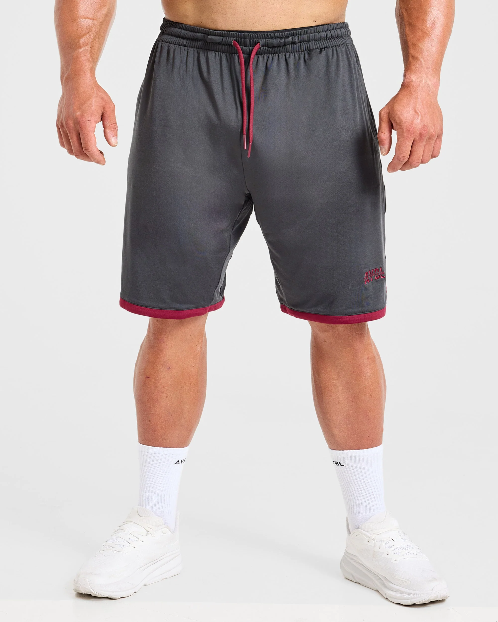 Wesley Vissers x Old School Contrast Shorts - Charcoal