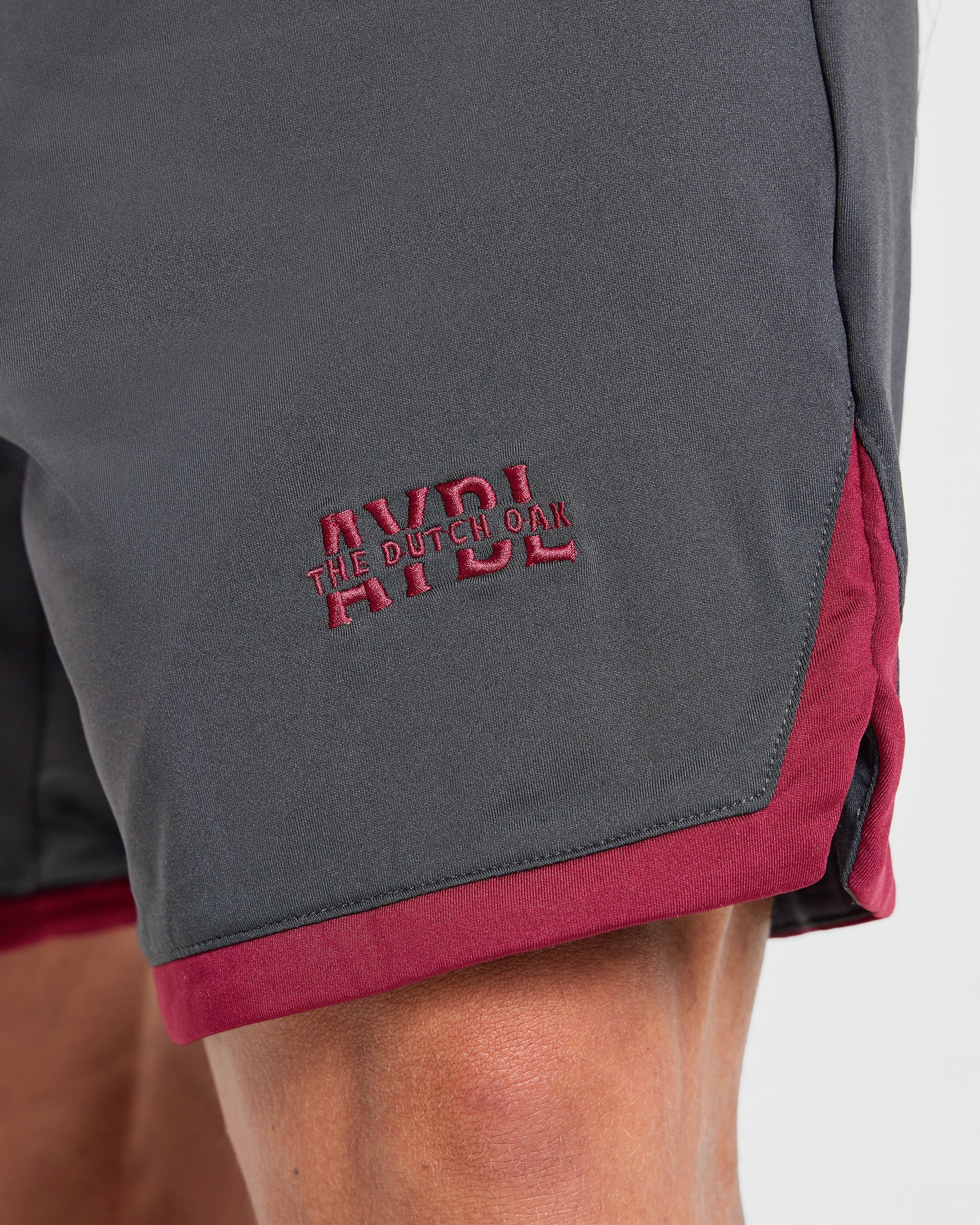 Wesley Vissers x Old School Contrast Shorts - Charcoal - Image 6