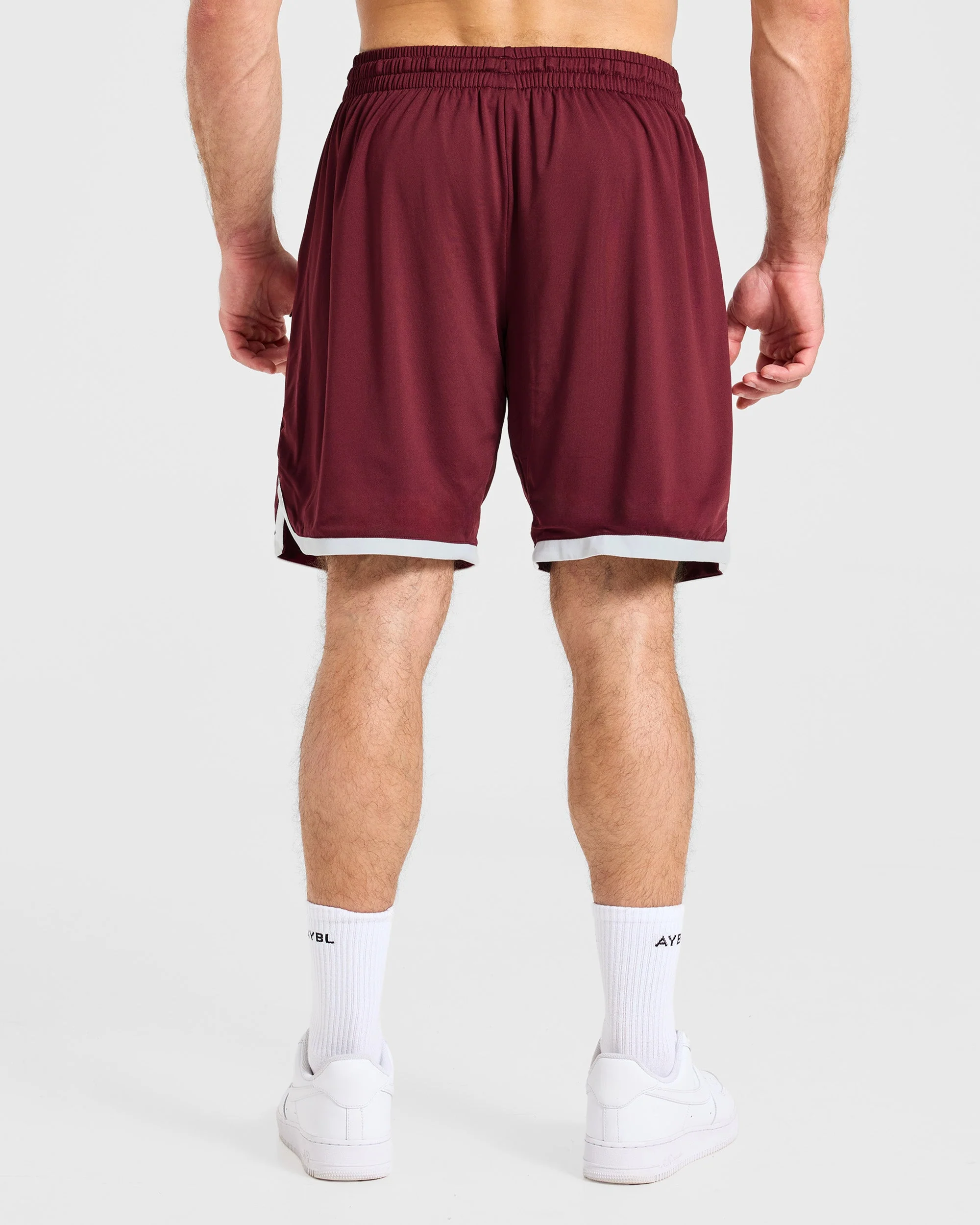 Wesley Vissers x Old School Contrast Shorts - Port Rouge - Image 2