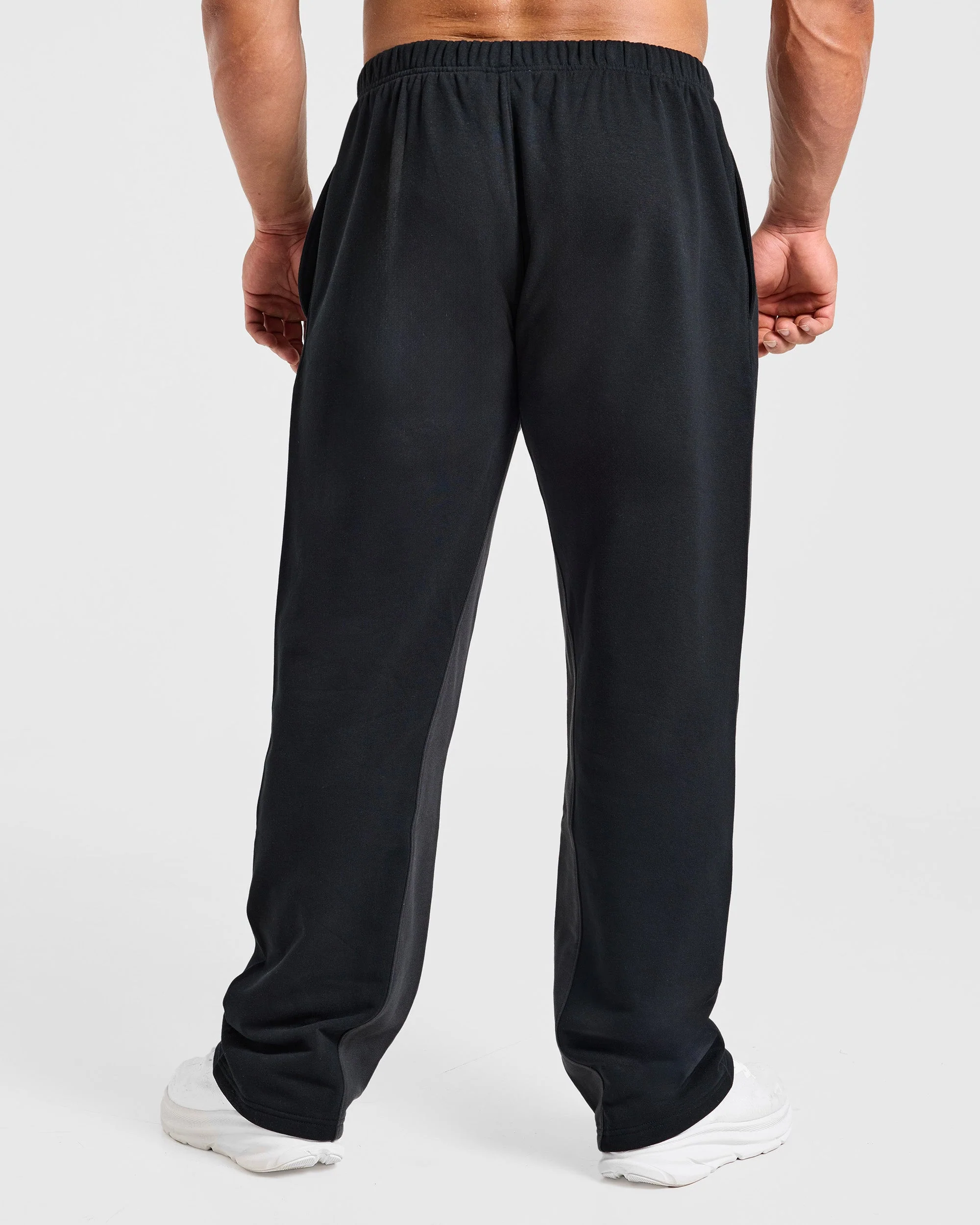 Wesley Vissers x Oversized Straight Leg Joggers - Noir - Image 2