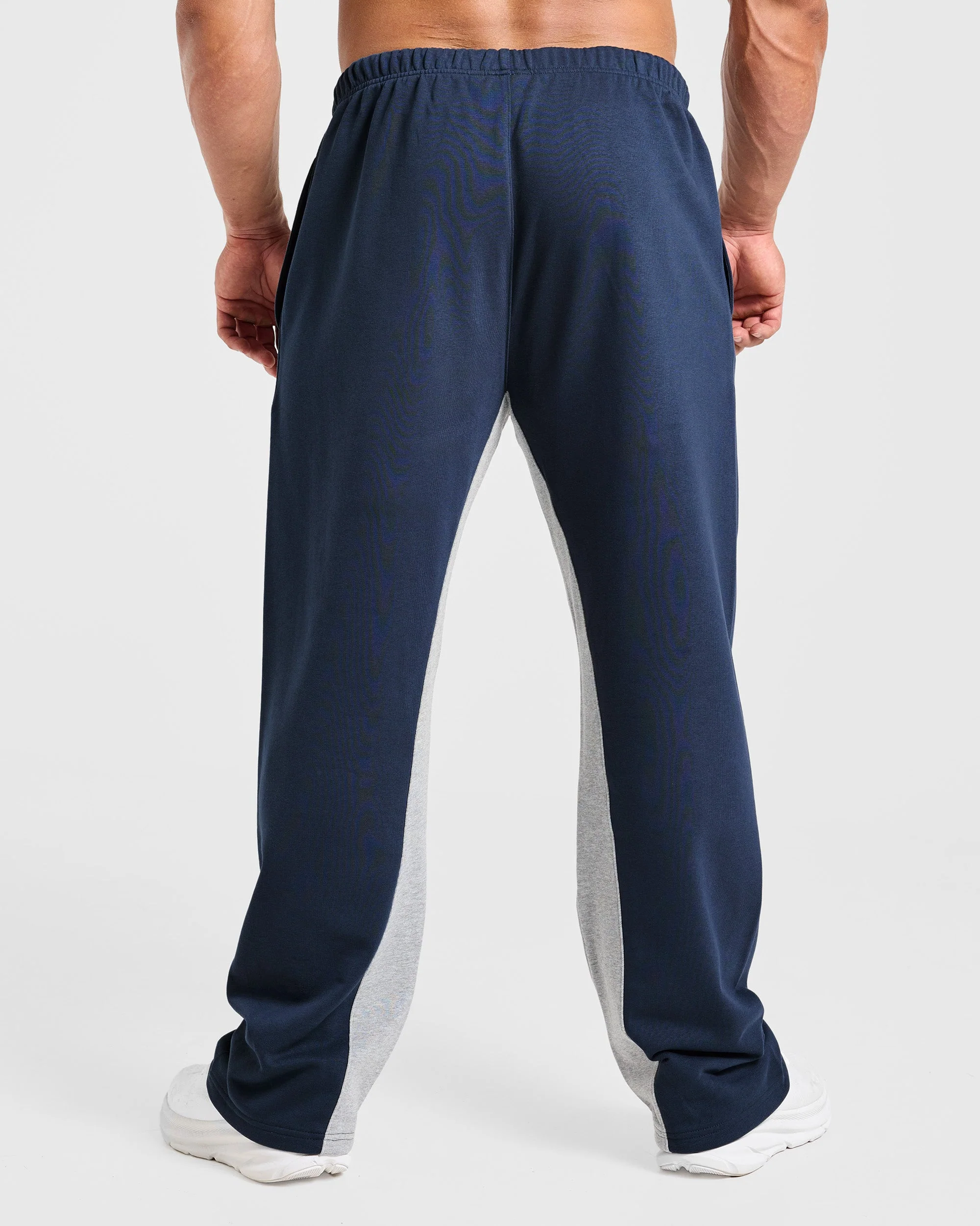 Wesley Vissers x Oversized Straight Leg Joggers - Navy - Image 2