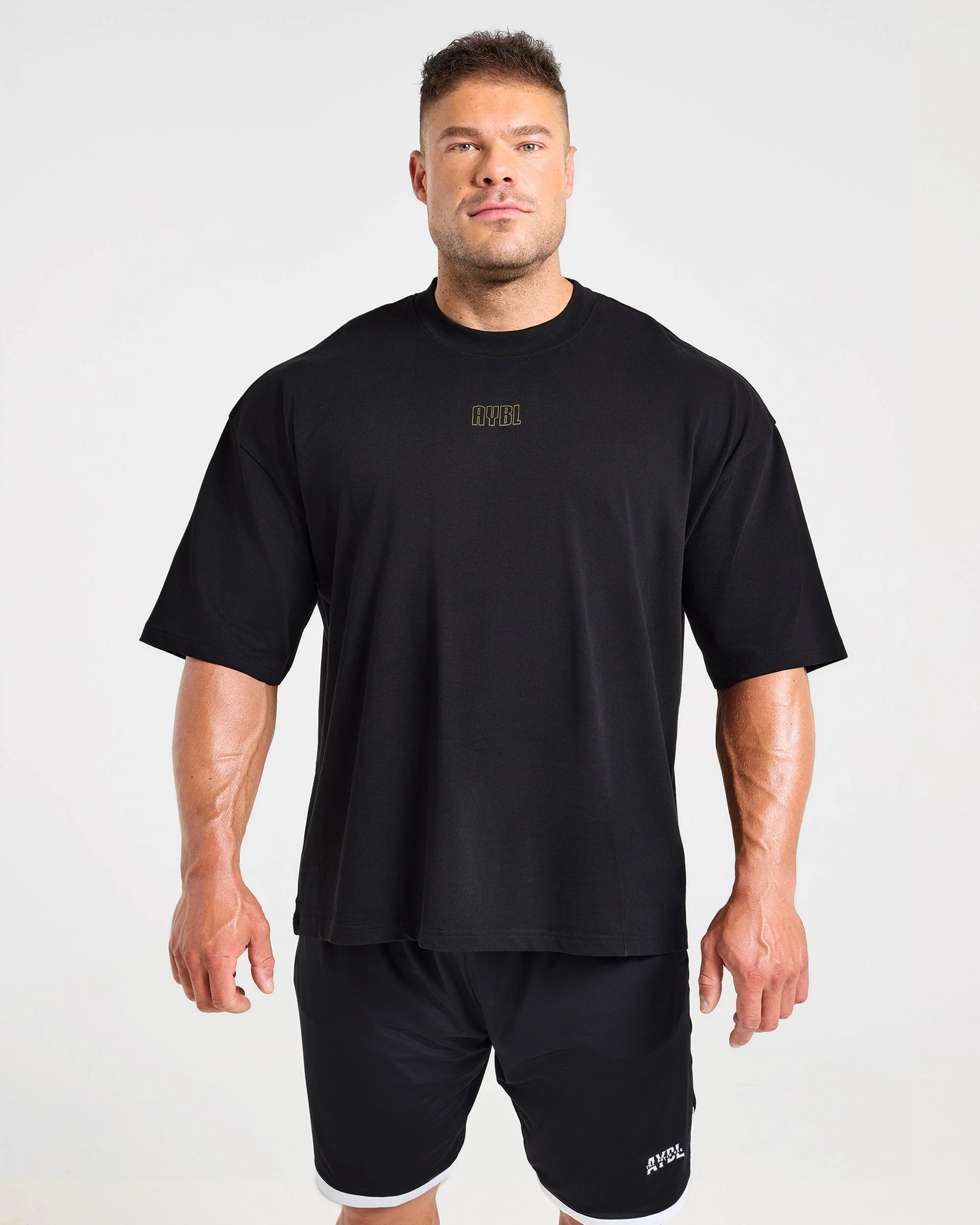 Wesley Vissers x Rooted in Greatness Oversized T Shirt - Noir - Image 2