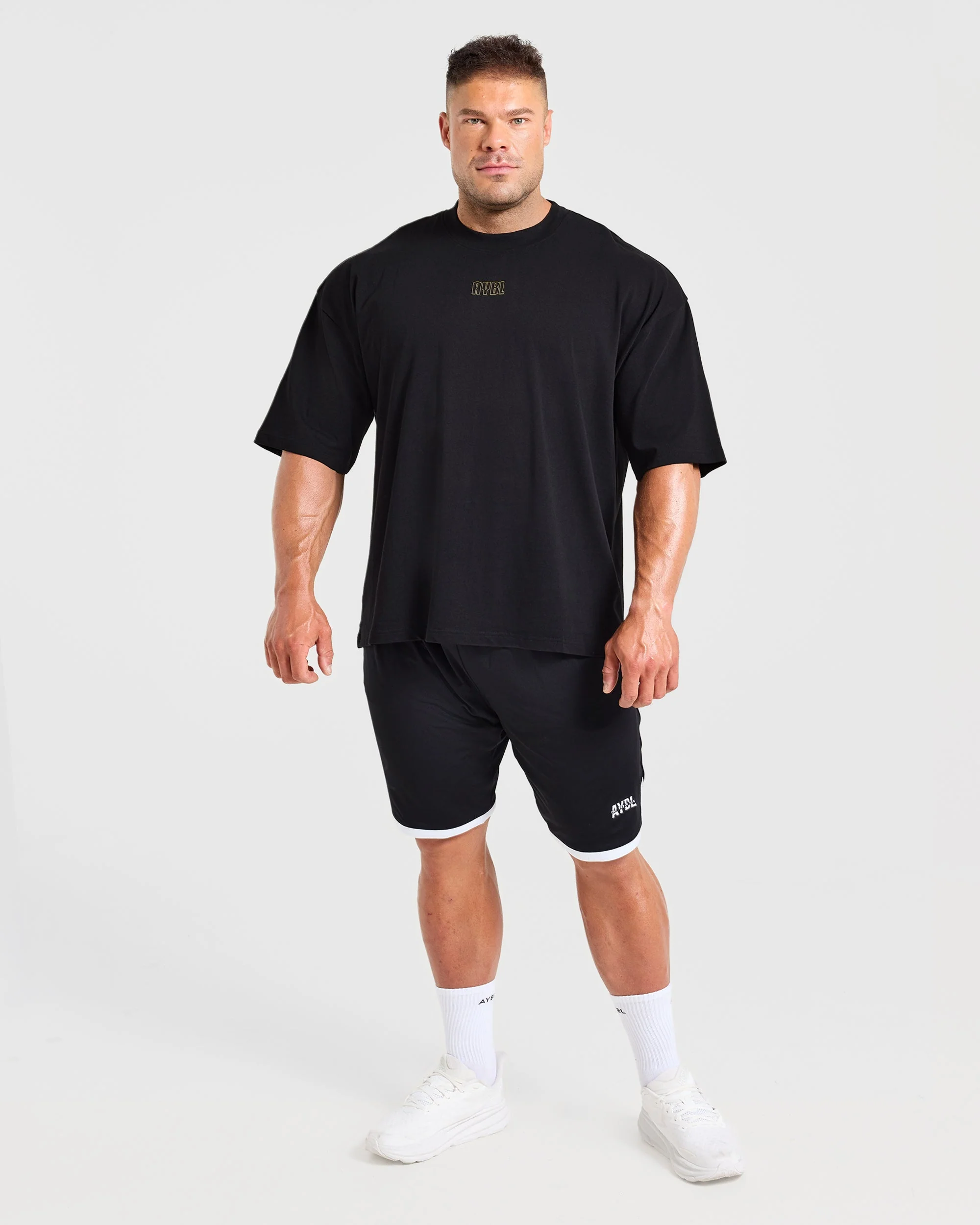 Wesley Vissers x Rooted in Greatness Oversized T Shirt - Noir - Image 3