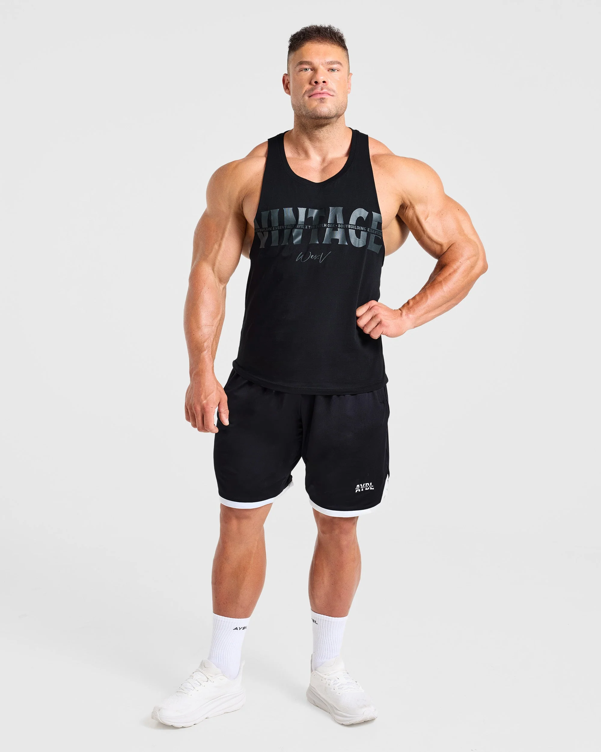 Wesley Vissers x Vintage Loose Stringer - Noir - Image 3