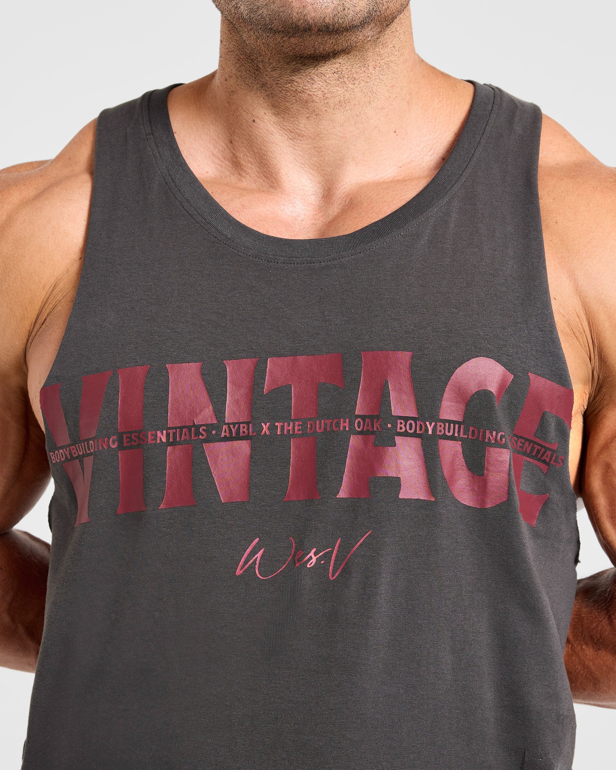 Wesley Vissers x Vintage Loose Stringer - Charcoal - Image 5